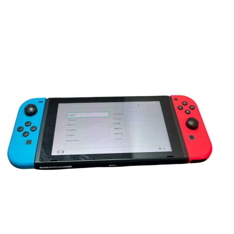 Product photo for Nintendo Switch 32GB RED/BLUE NO CHARGER