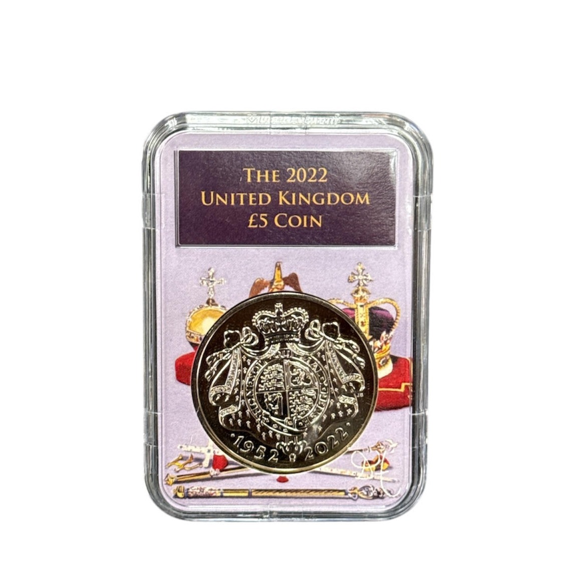 Product photo for The 2022 United Kingdom £5 coin
