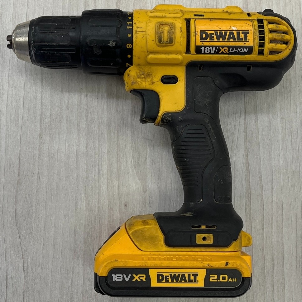 Product photo for DeWalt 18V Cordless Hammer Drill