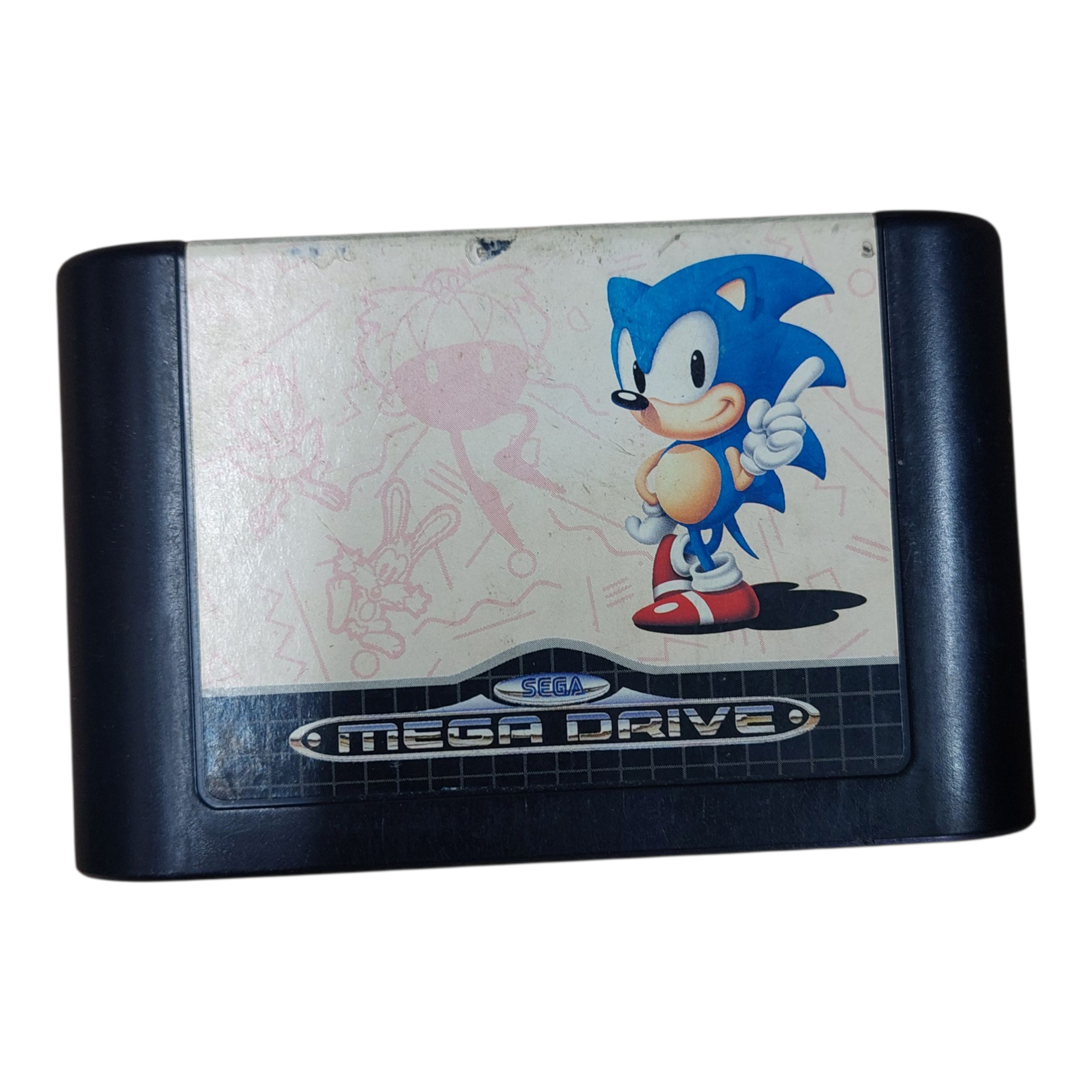 Product photo for Sega Mega Drive Sonic the Hedgehog Cartridge Only (PAL)