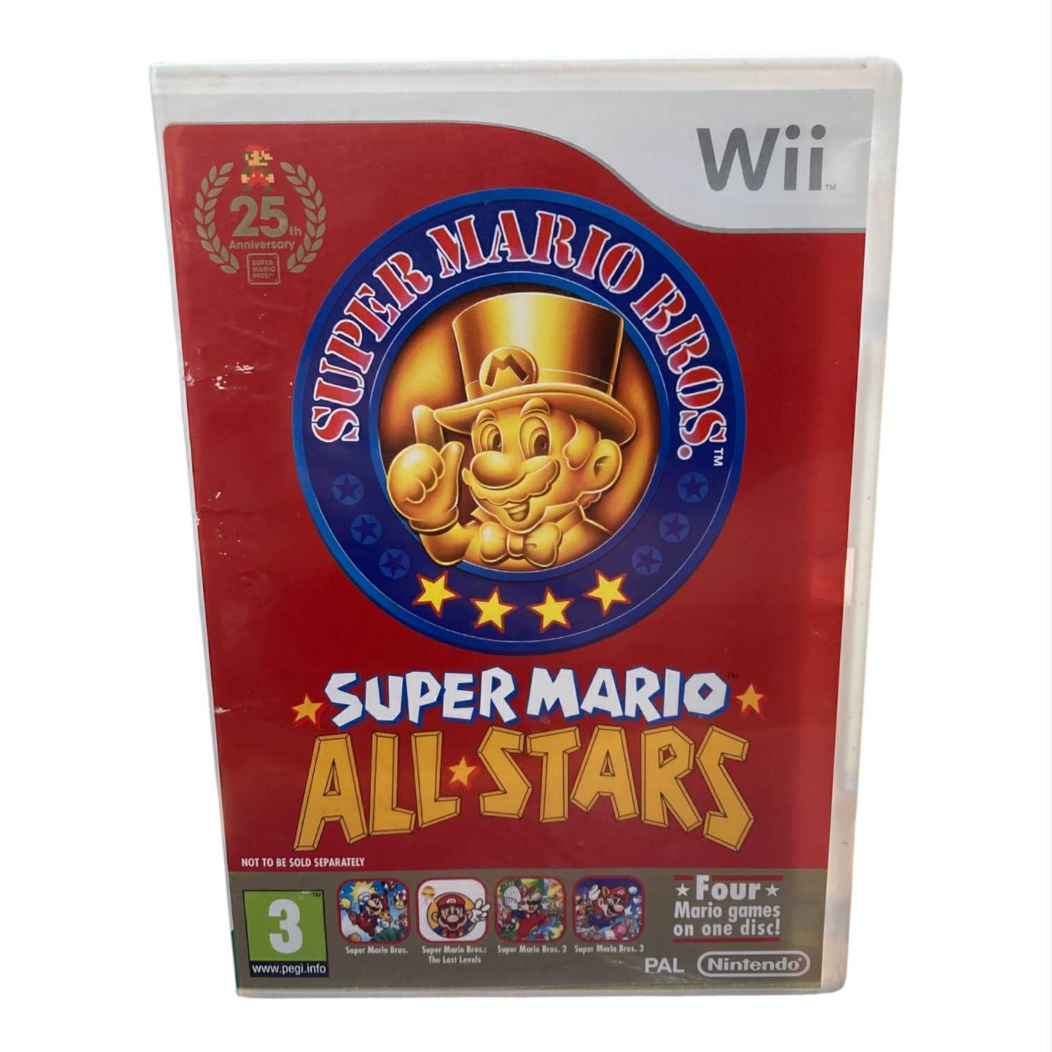Product photo for Super Mario All Stars - Wii Game