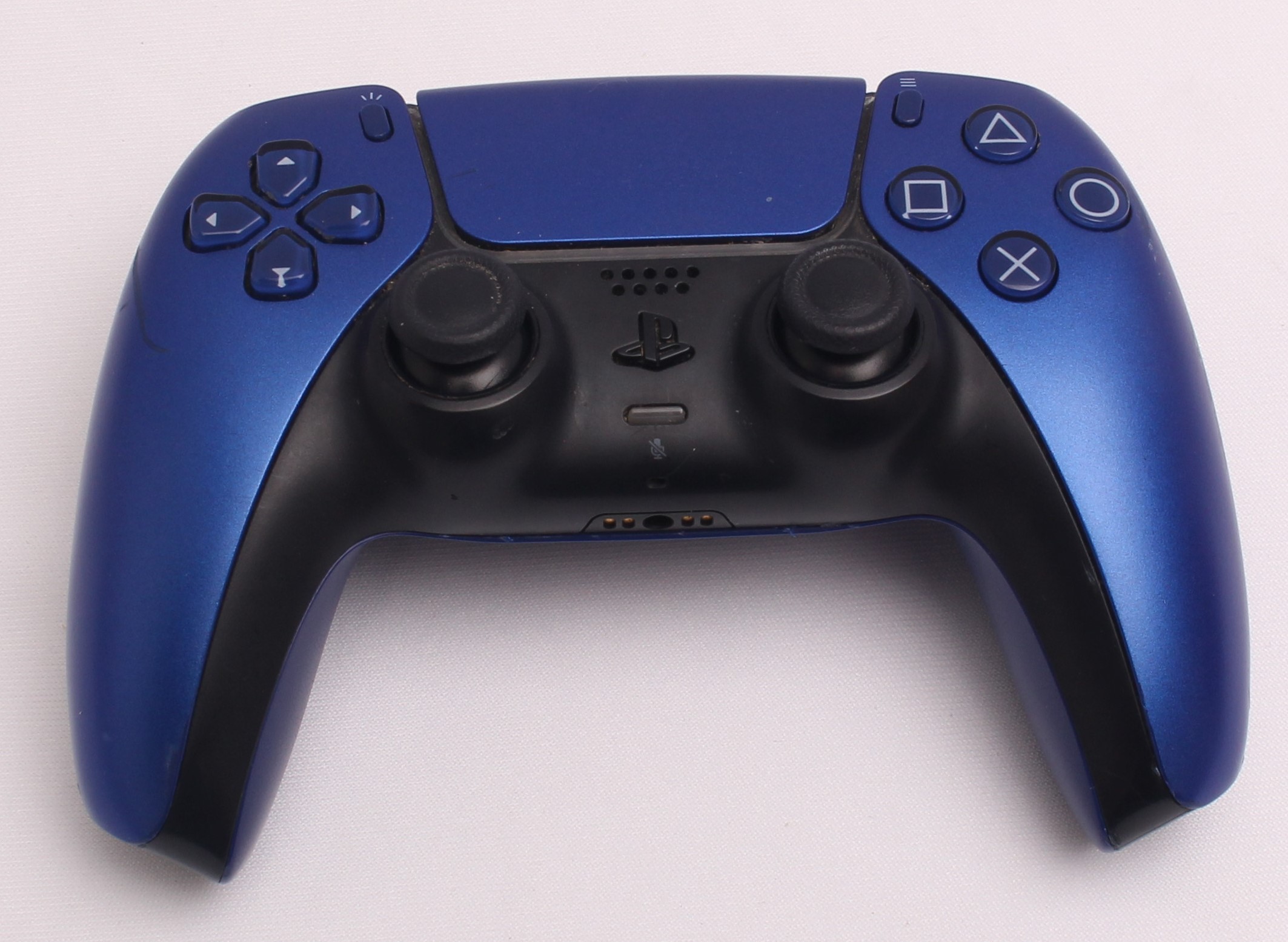 Product photo for Sony PlayStation 5 PS5 DualSense Controller - Faulty Cobalt Blue (PNW)