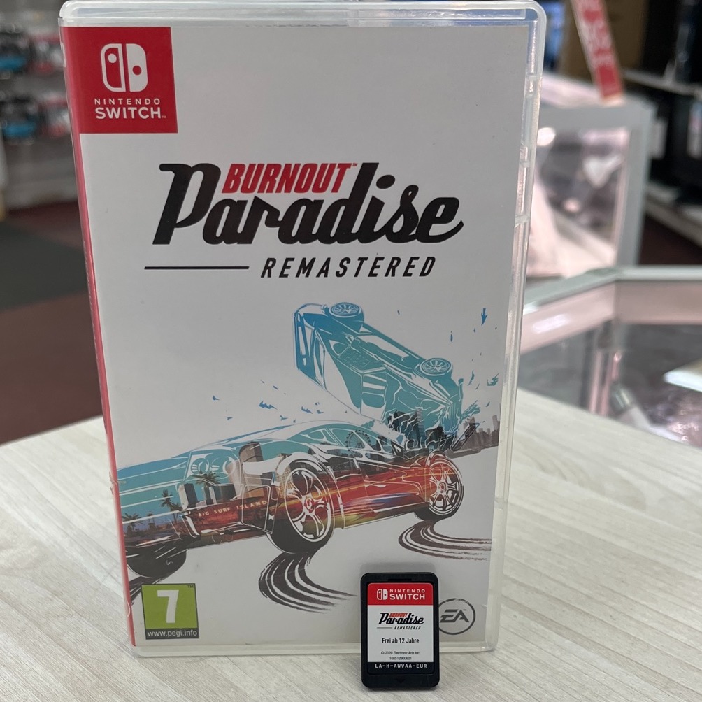 Product photo for Nintendo Burnout Paradise Remastered