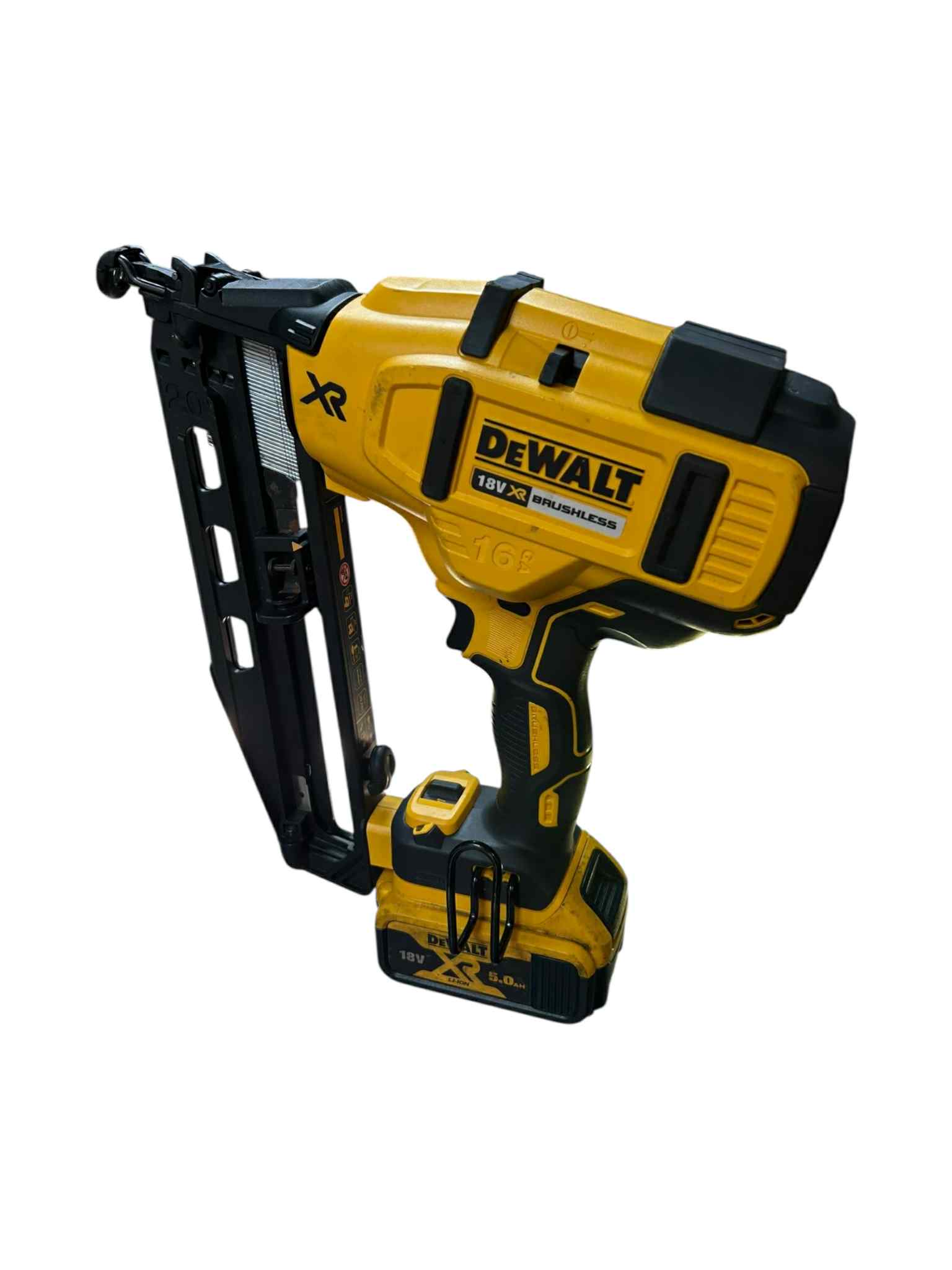 Product photo for DeWalt DCN660N Brushless 2nd Fix Cordless Nail Gun w/Battery