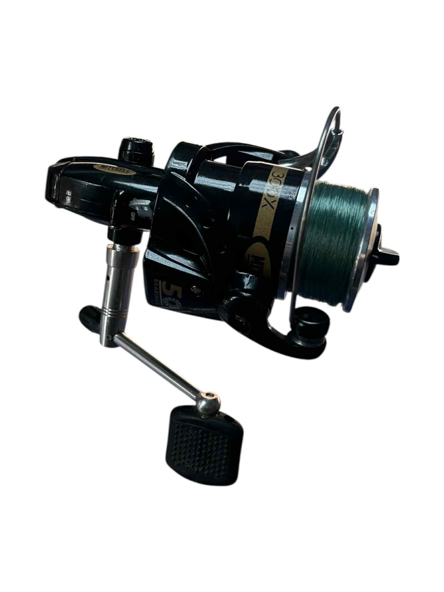 Product photo for Mitchell 300x Fishing Reel - 1990s Concept Design Float Feeder Fish