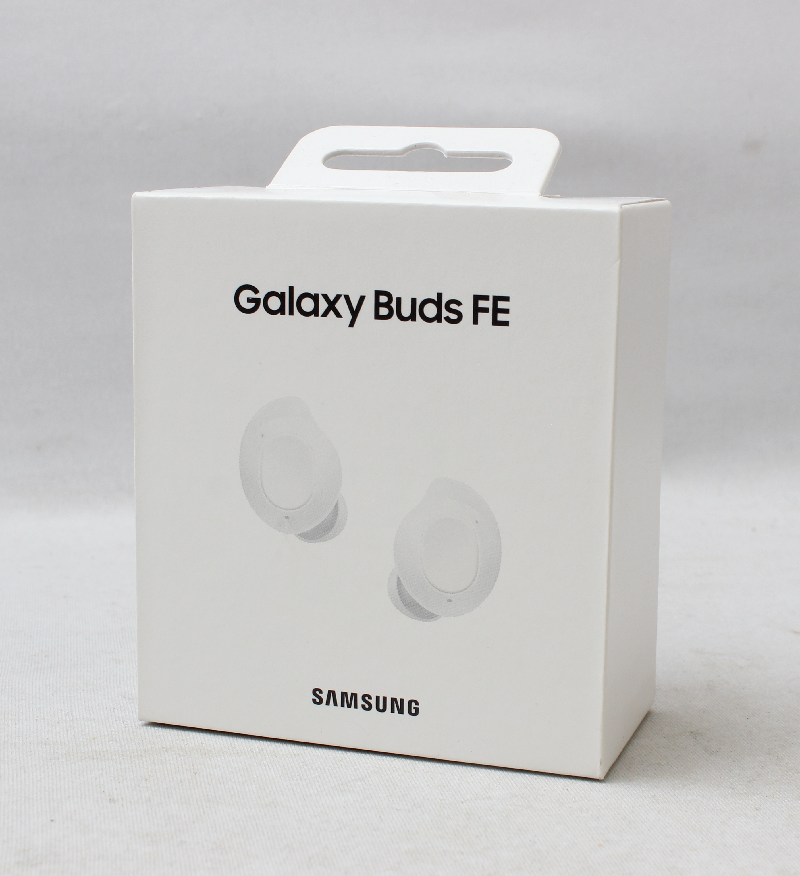 Product photo for Samsung Galaxy Buds FE - White Boxed (N)