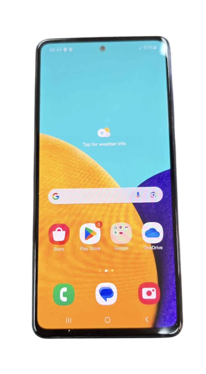 Product photo for Galaxy A52 128GB Black Unlocked