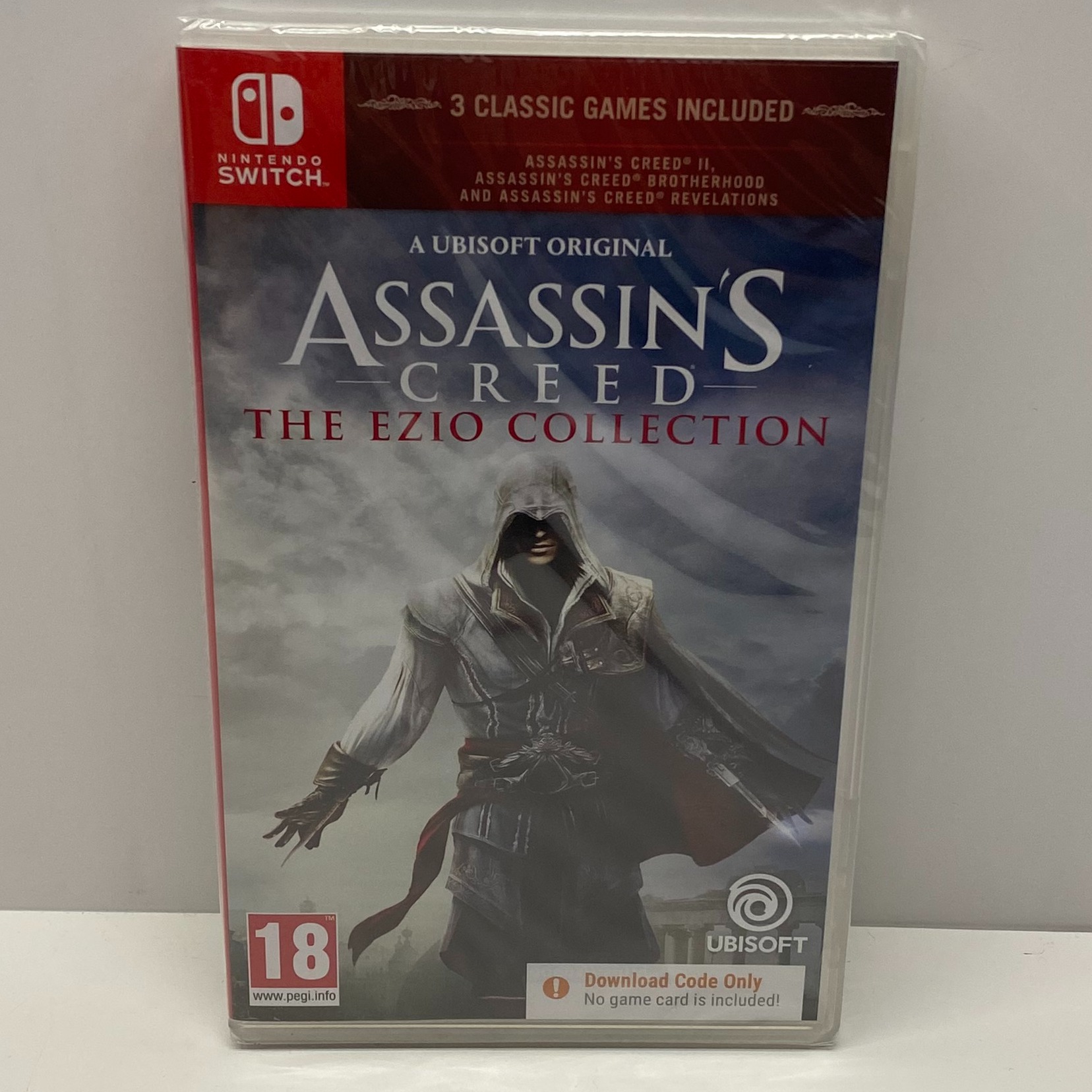 Product photo for Assassin's Creed The Ezio Collection for Nintendo Switch (Download Code) Sealed