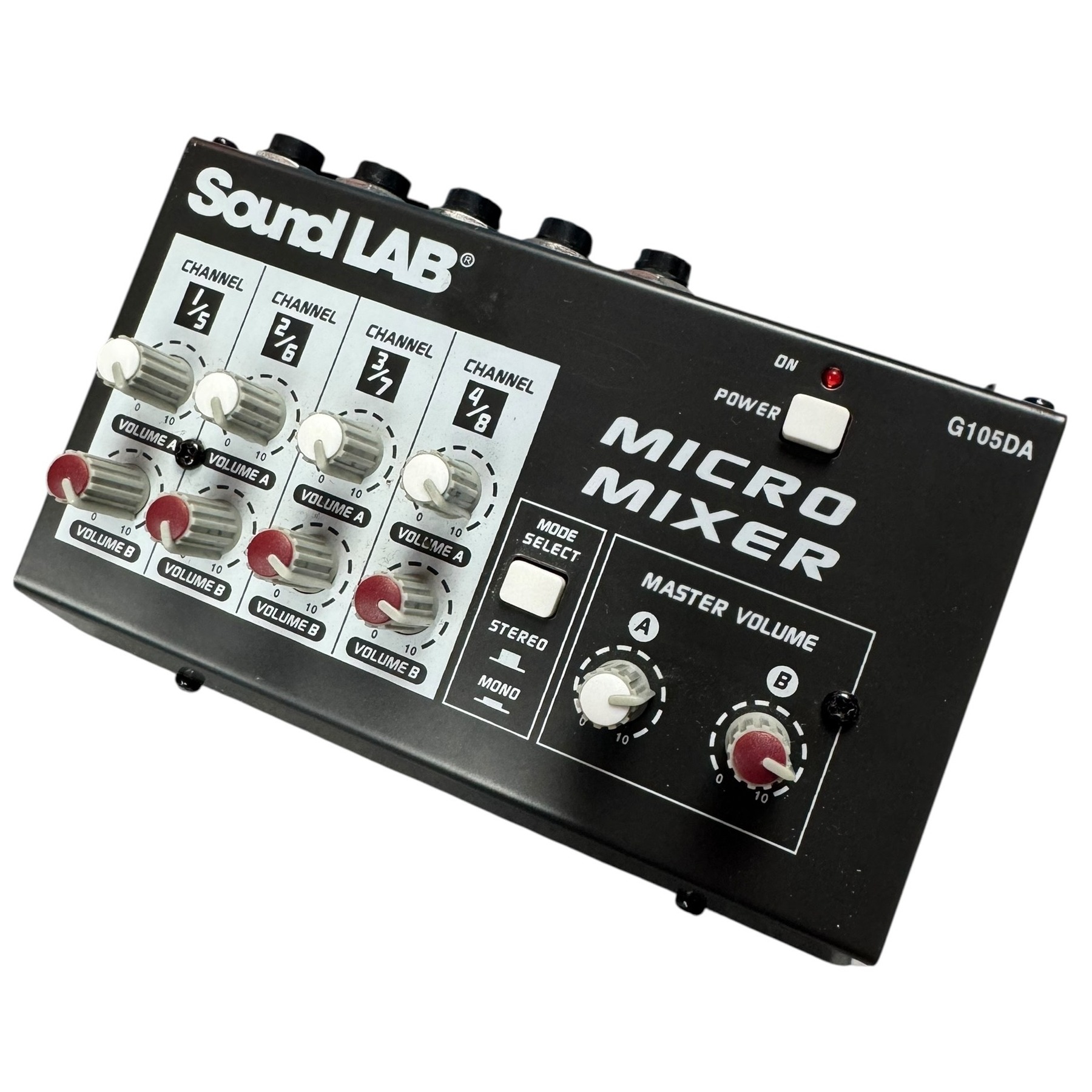 Product photo for Sound LAB  SOUNDLAB 4 Channel Microphone Mixer Boxed