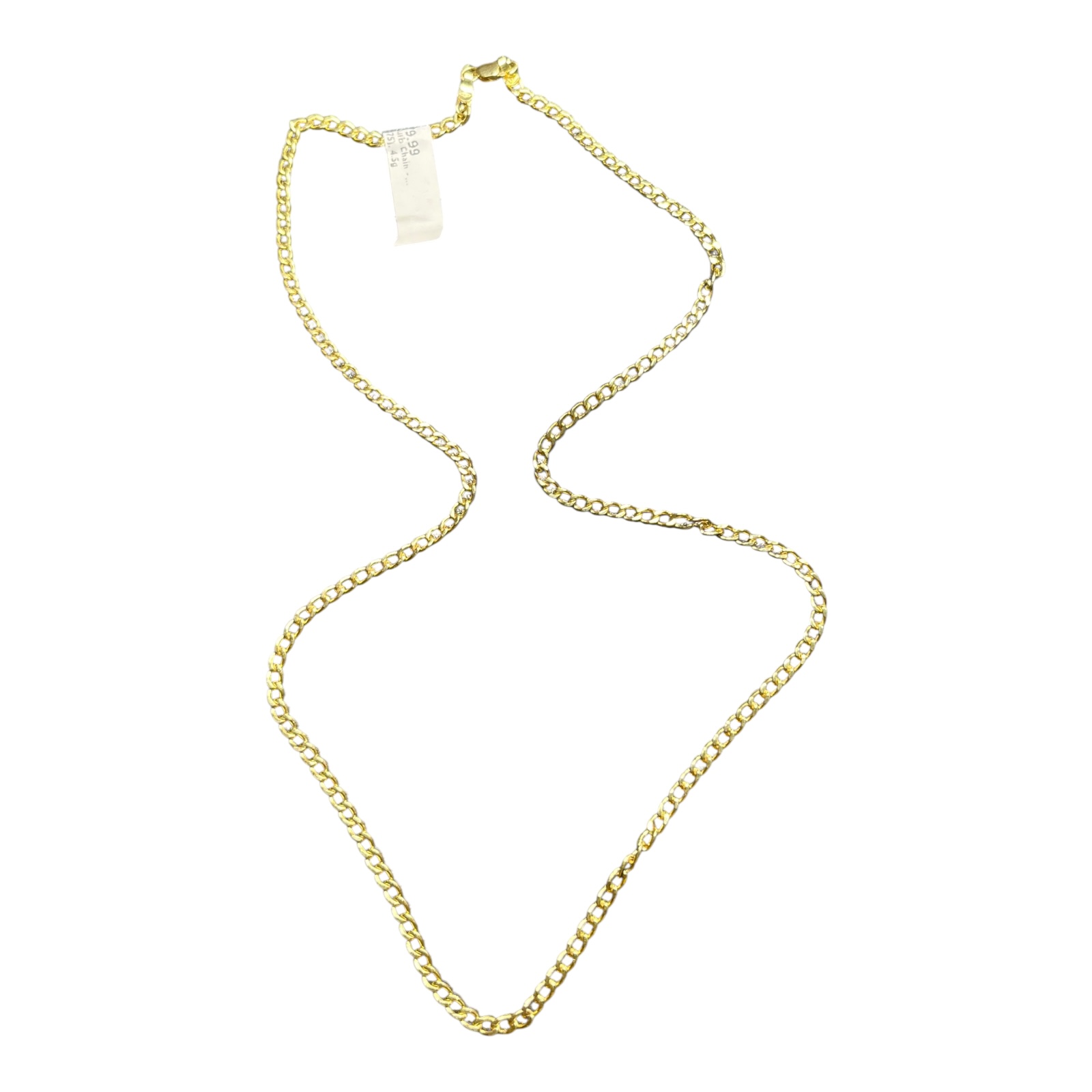 Product photo for 9ct Gold Curb Chain – 19