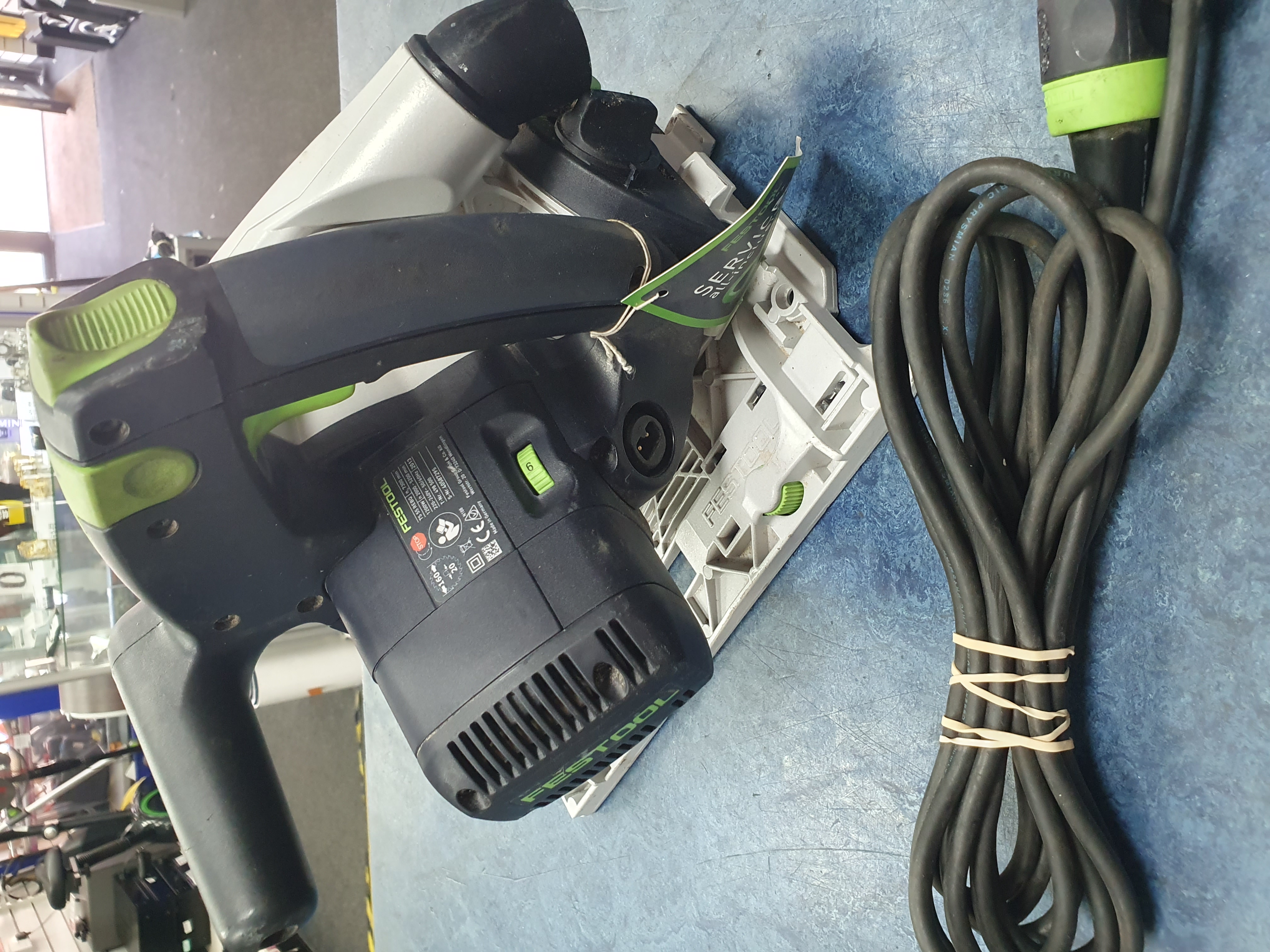 Product photo for Festool TS 55 REBQ Corded Plunge Saw Unboxed
