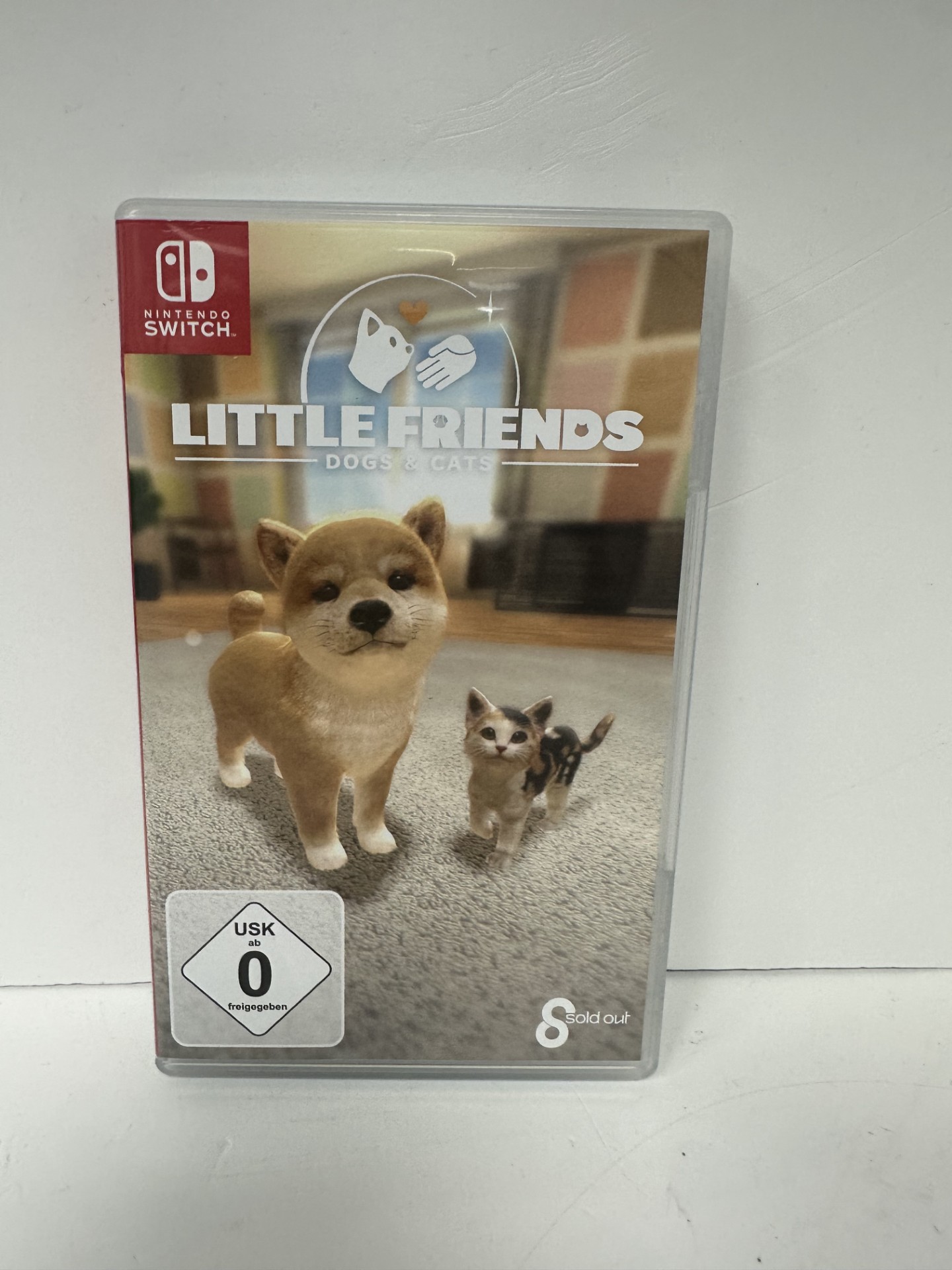Product photo for little friends dogs & cats switch games