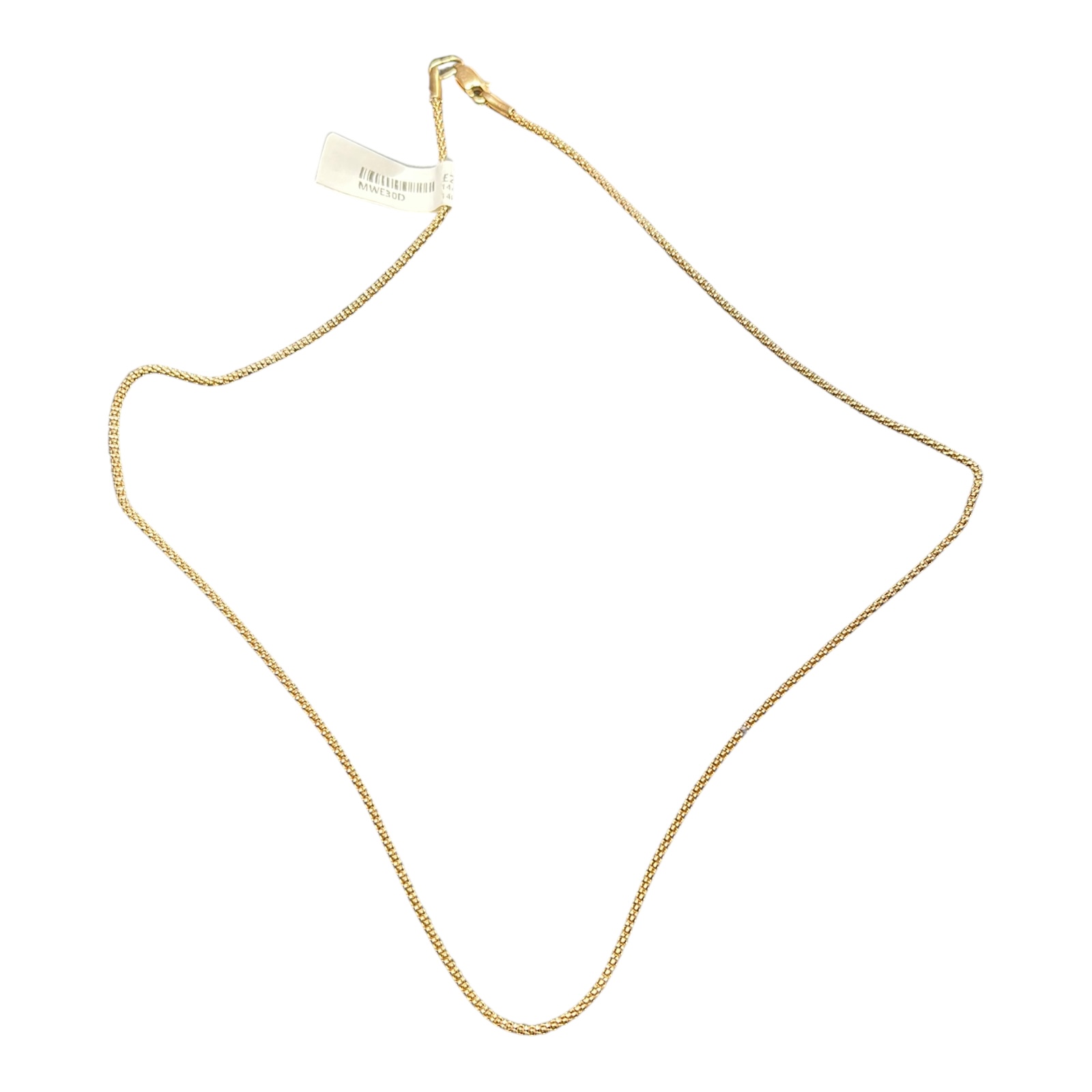 Product photo for 14ct Fine Rose Gold Chain – 20