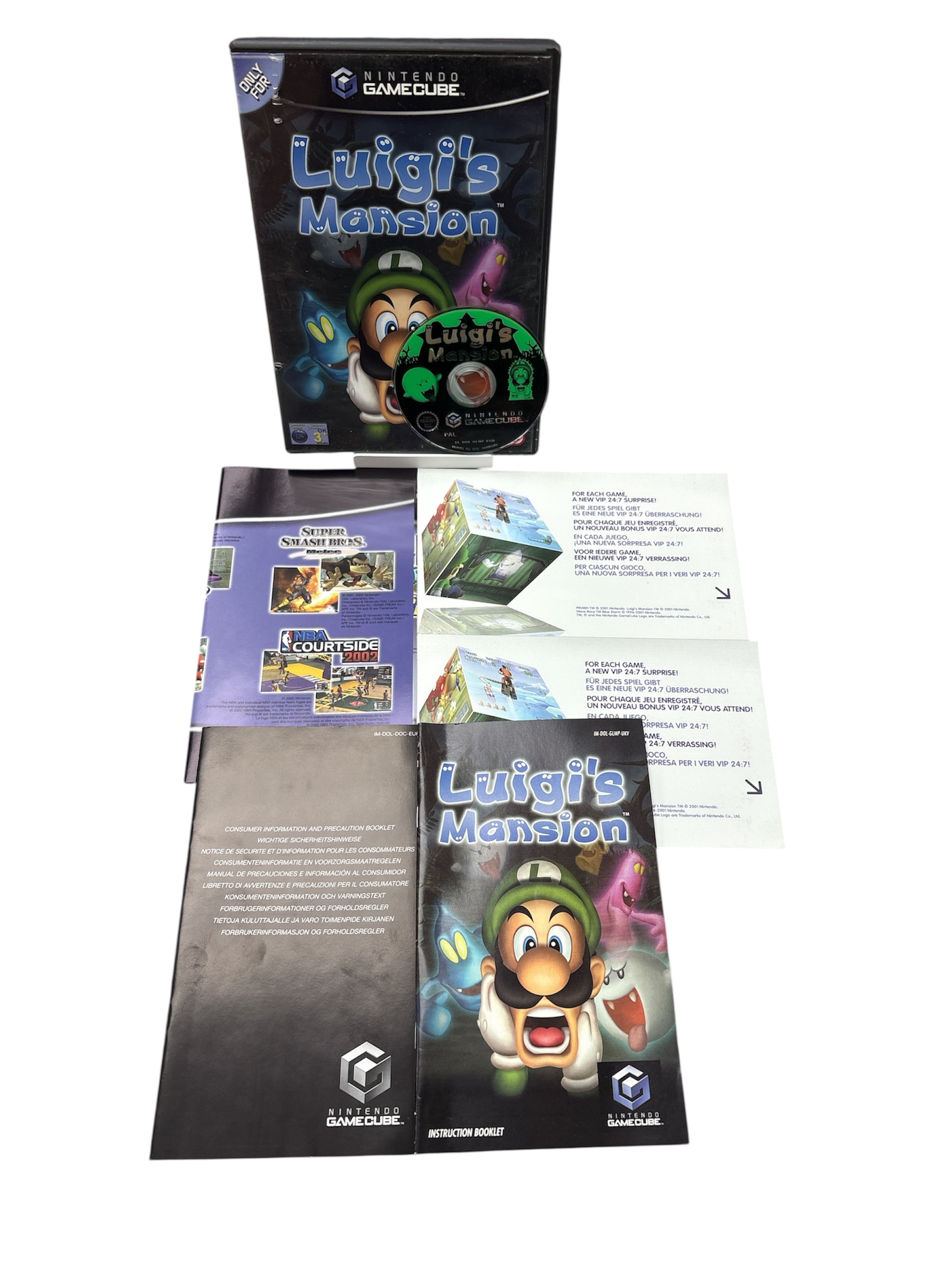 Product photo for Luigi's Mansion - Nintendo Gamecube