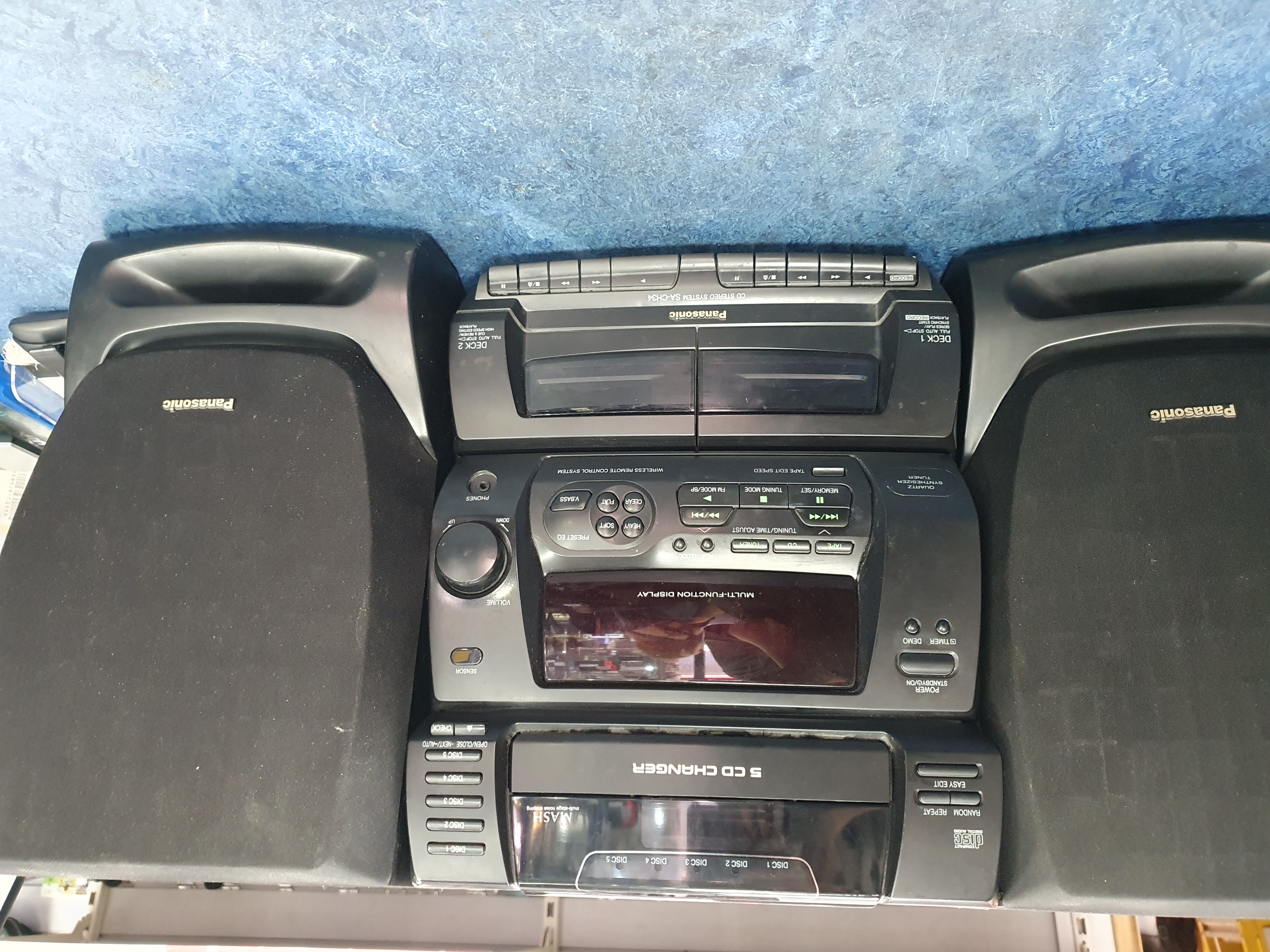 Product photo for Panasonic  Panasonic SA-CH34 Hifi System