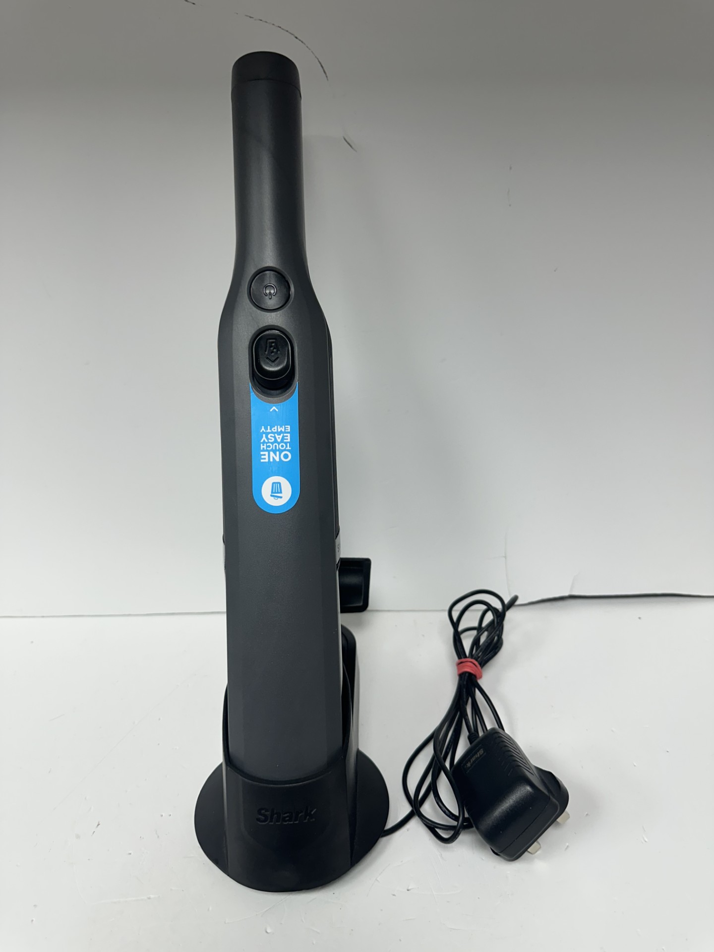 Product photo for shark handheld hoover with accessories unboxed