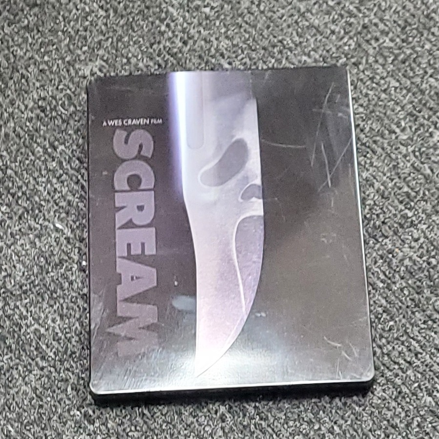 Product photo for Blu-Ray 4k Ultra HD Steelbook: Scream
