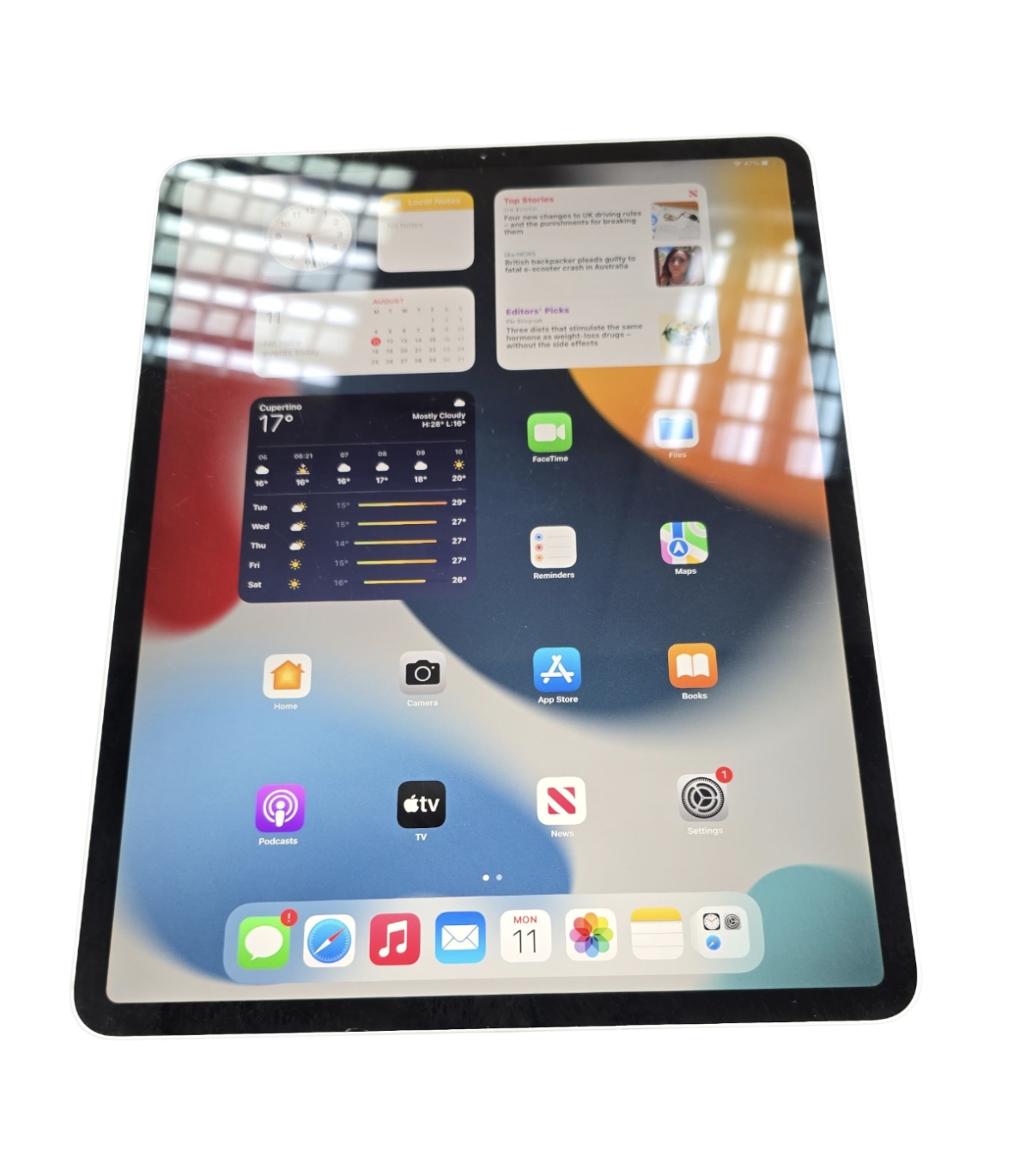 Product photo for iPad Pro 4th gen 12.9