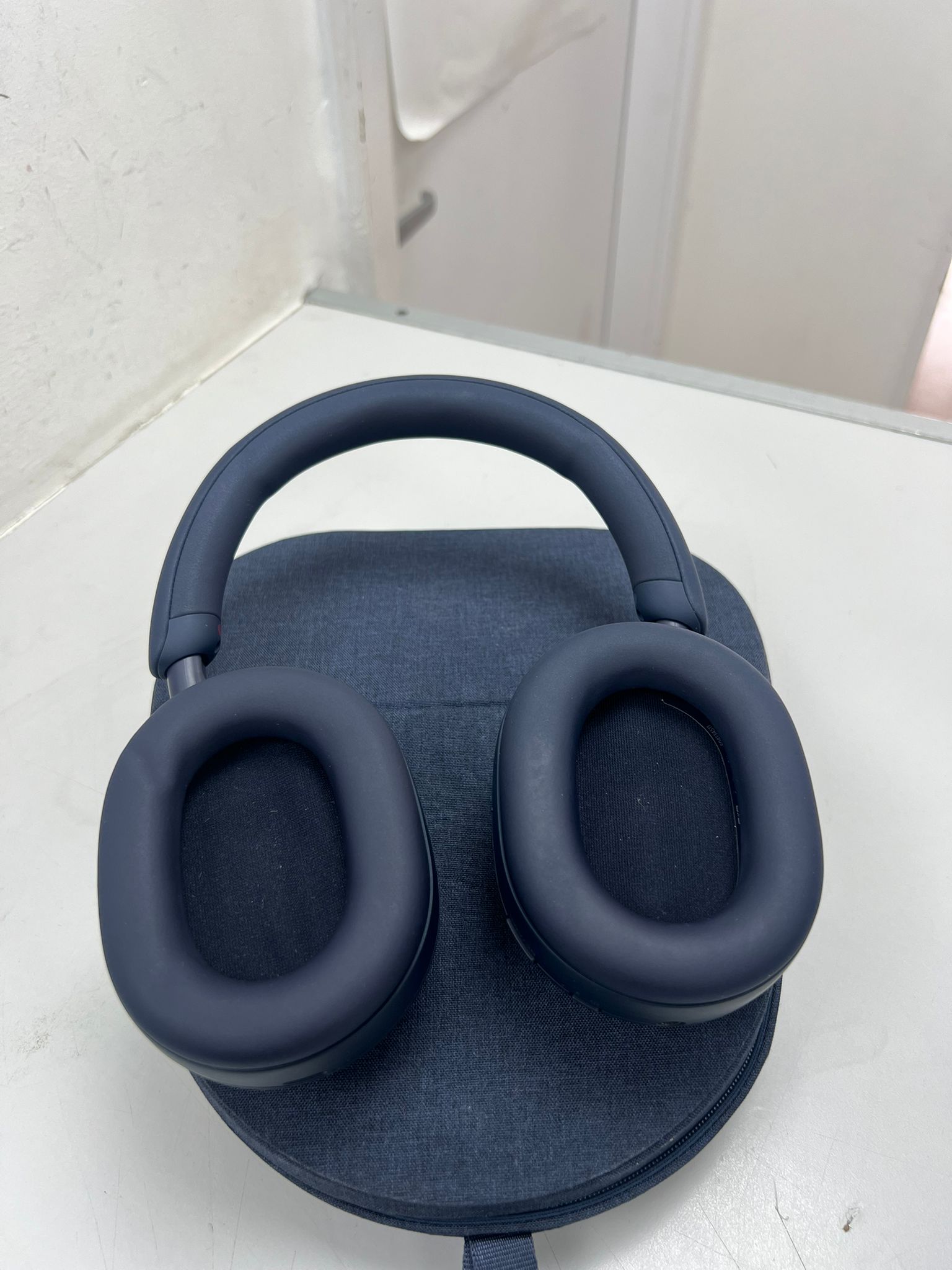 Product photo for Sony WH-1000XM5 Wireless Over-the-Ear Headphones - Midnight Blue RRP £279