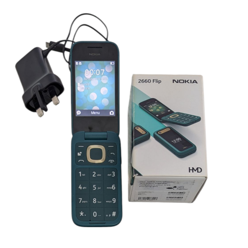 Product photo for Nokia 2660 Flip 128MB Unlocked