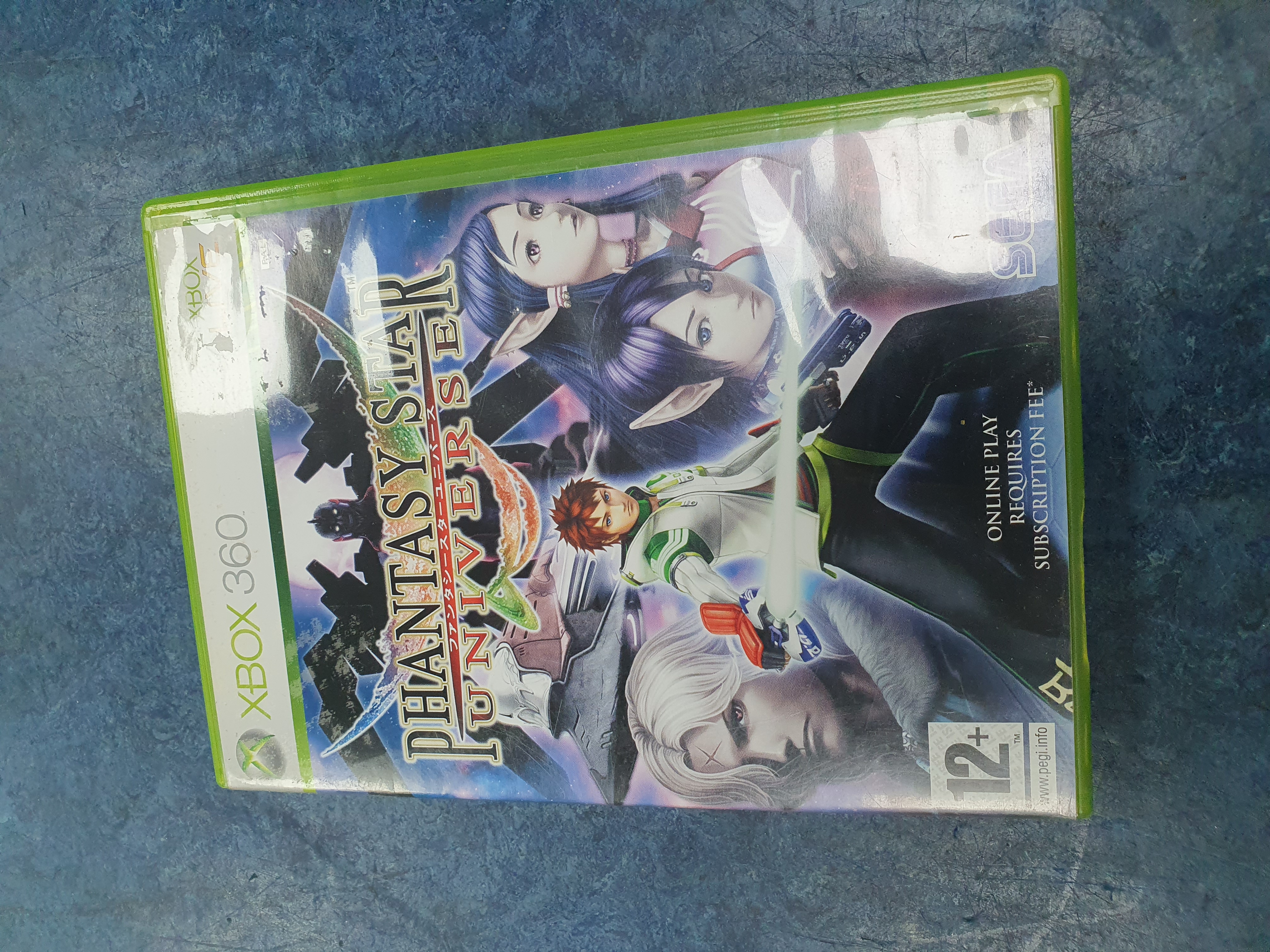Product photo for Xbox 360 Phantom Star Universe Xbox 360 game Phantasy Star Universe