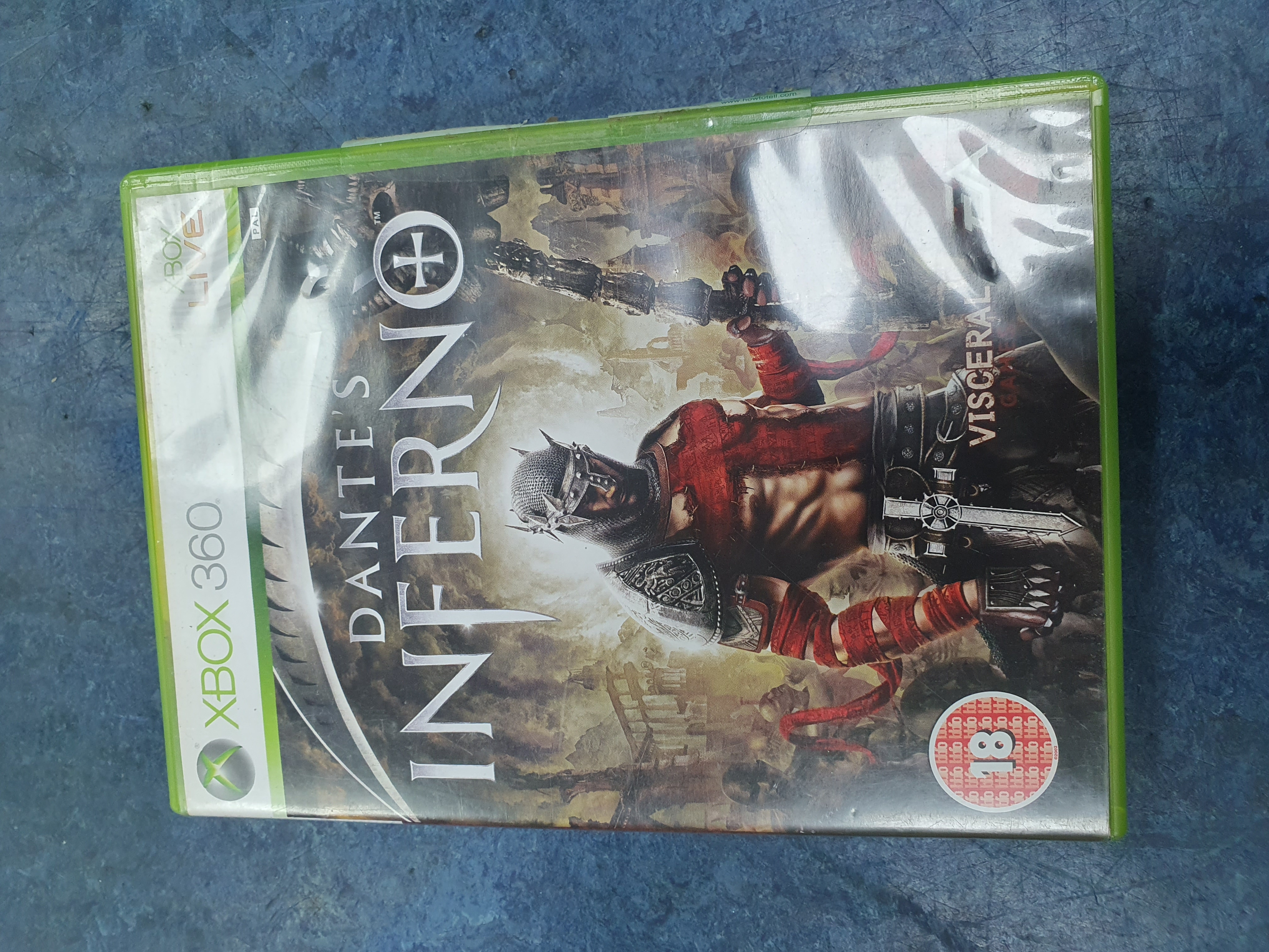 Product photo for Xboxv Xbox 360 game Dante's Inferno