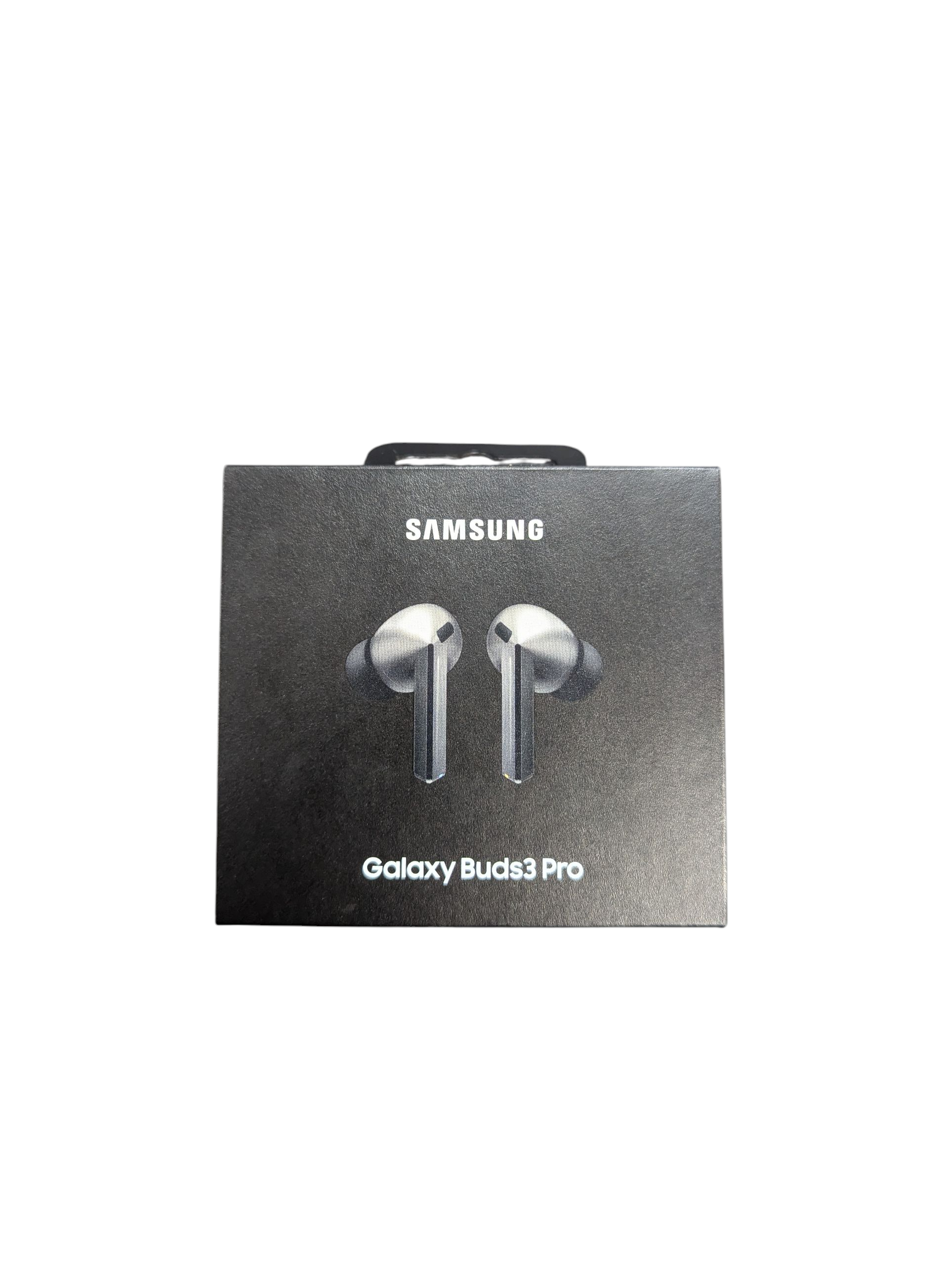 Product photo for Samsung Galaxy Buds3 Pro Silver (SM-R630) Brand New Sealed