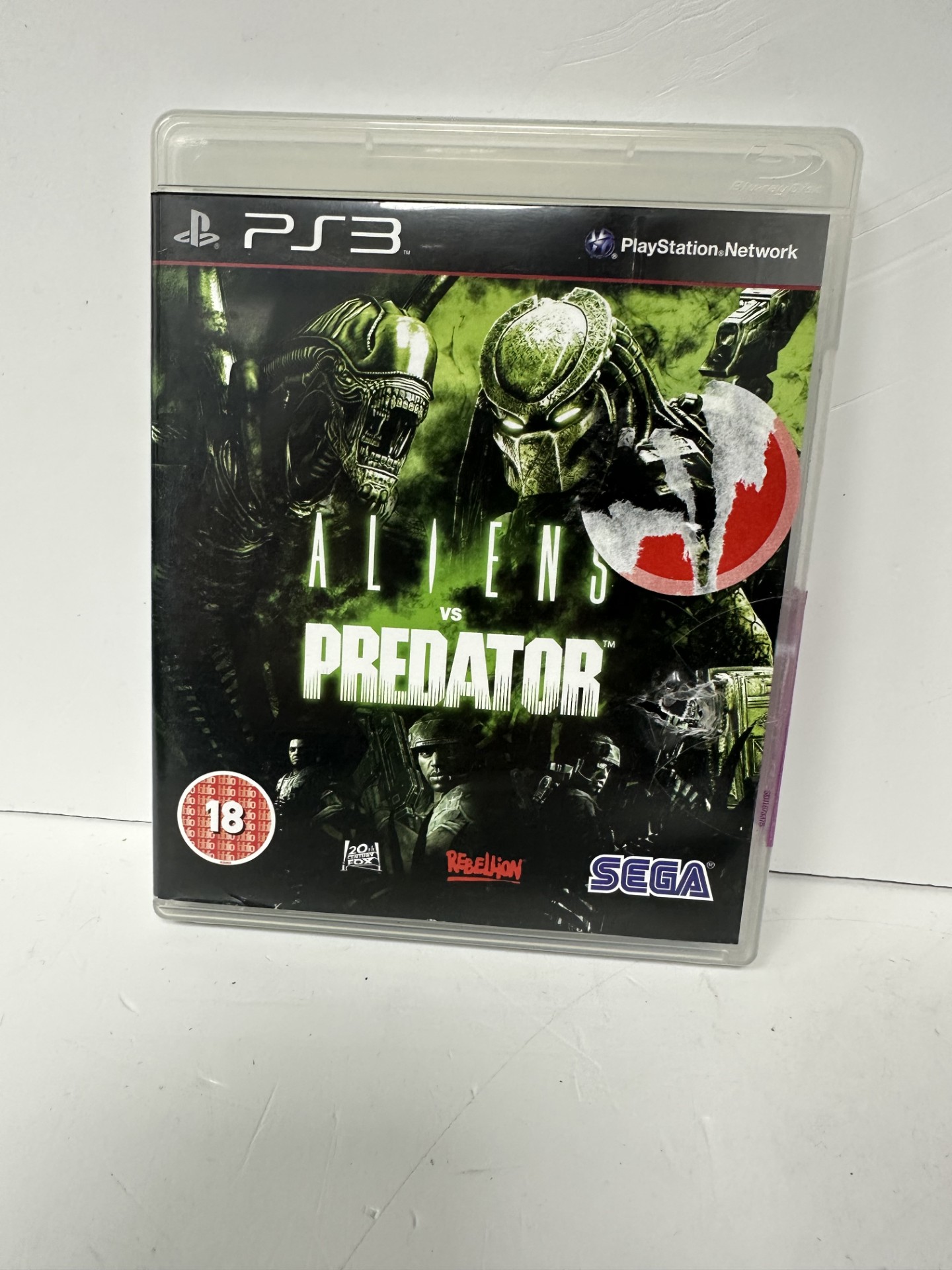 Product photo for Aliens vs Predator ps3 game
