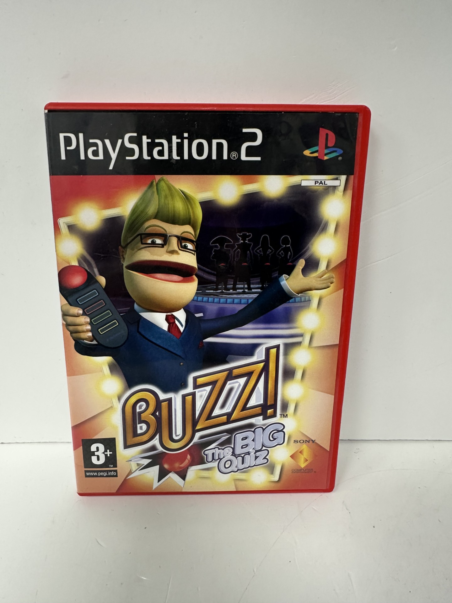 Product photo for buzz the big quiz ps2 games