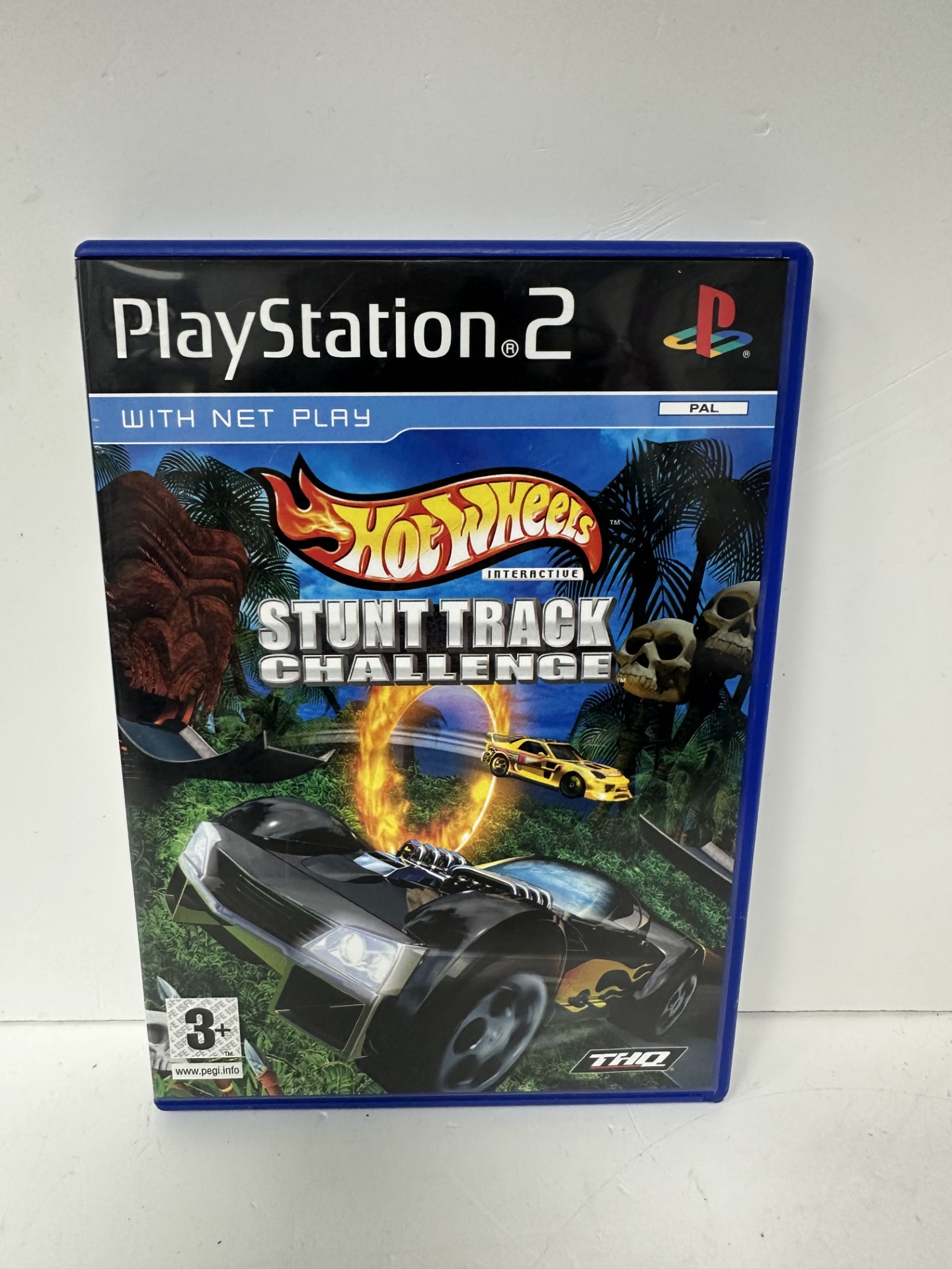 Product photo for Hot wheels; stunt track challenge ps2 games