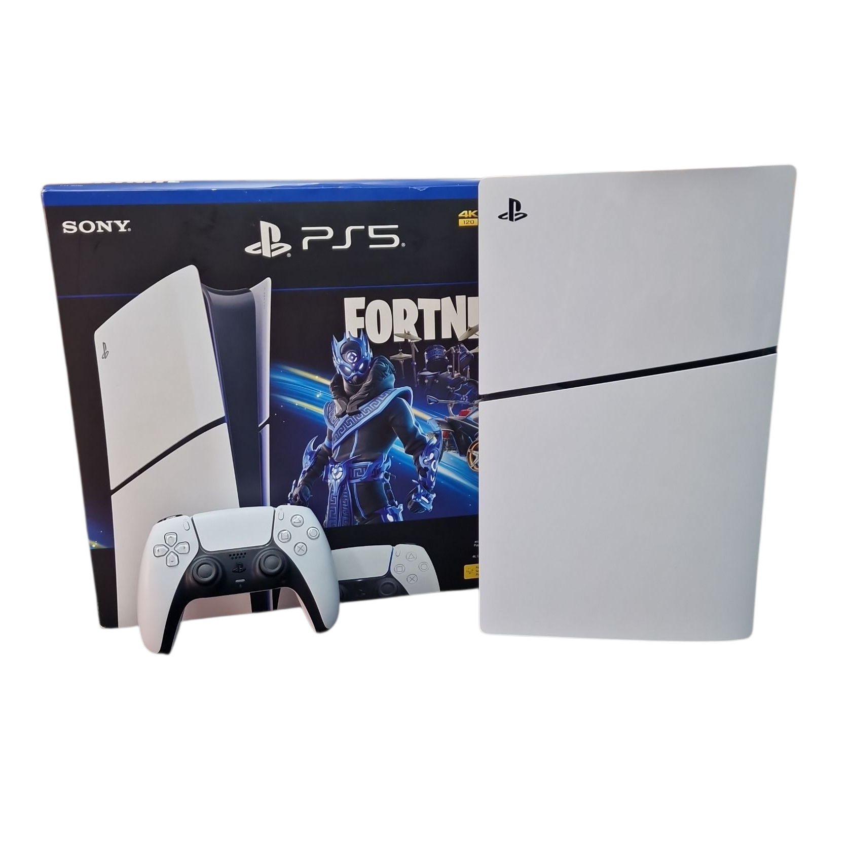 Product photo for PlayStation 5 Slim Digital Edition Console, 1TB, White (No Game)