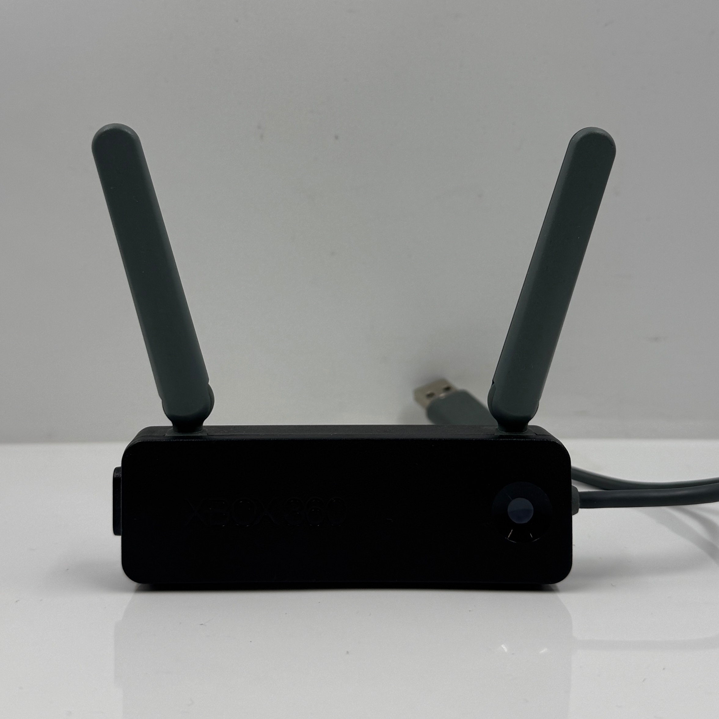 Product photo for OFFICIAL MICROSOFT XBOX 360 WIRELESS MODEL N - BLACK NETWORKING ADAPTER