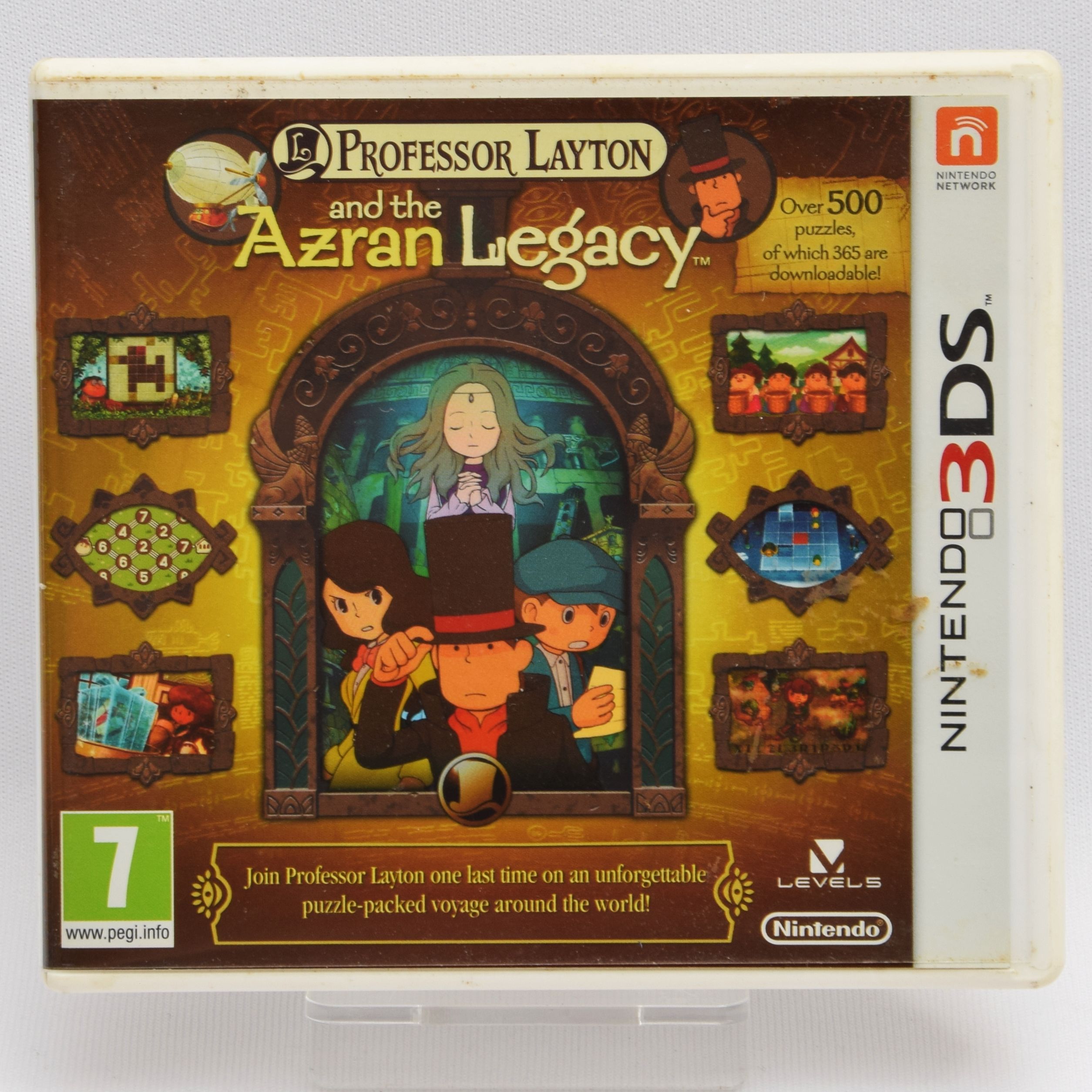 Product photo for Nintendo 3DS Game - Professor Layton and The Azran Legacies Cased (VG)