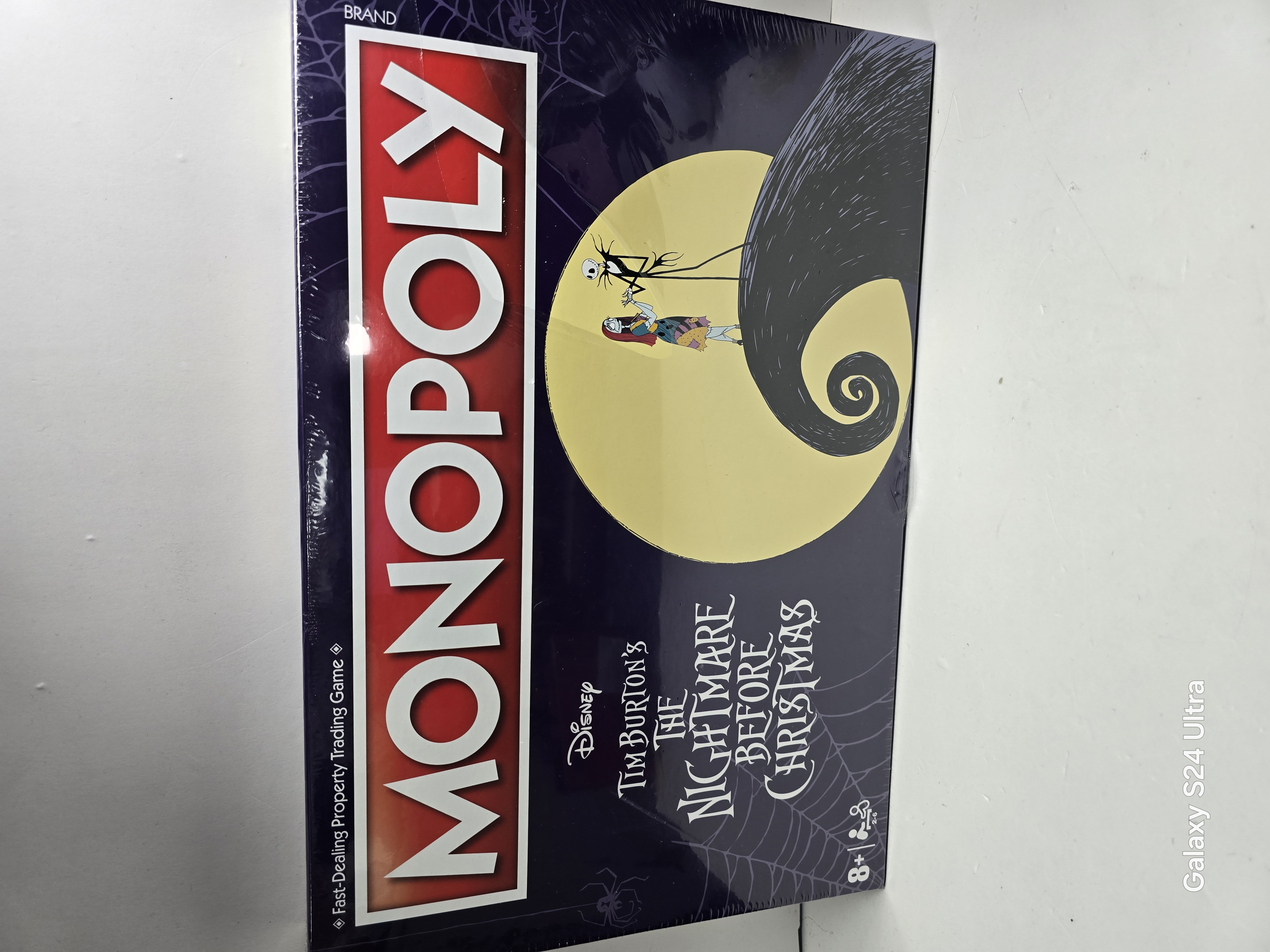 Product photo for monopoly the nightmare before Christmas