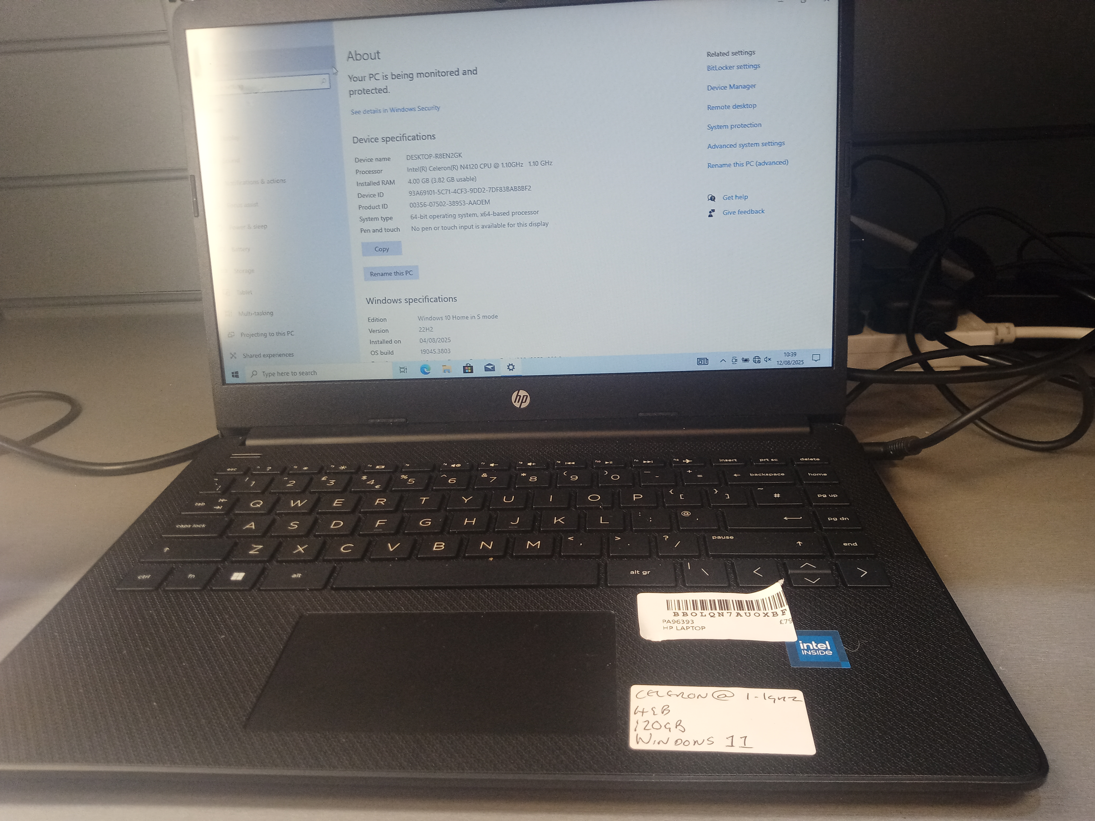 Product photo for HP LAPTOP
