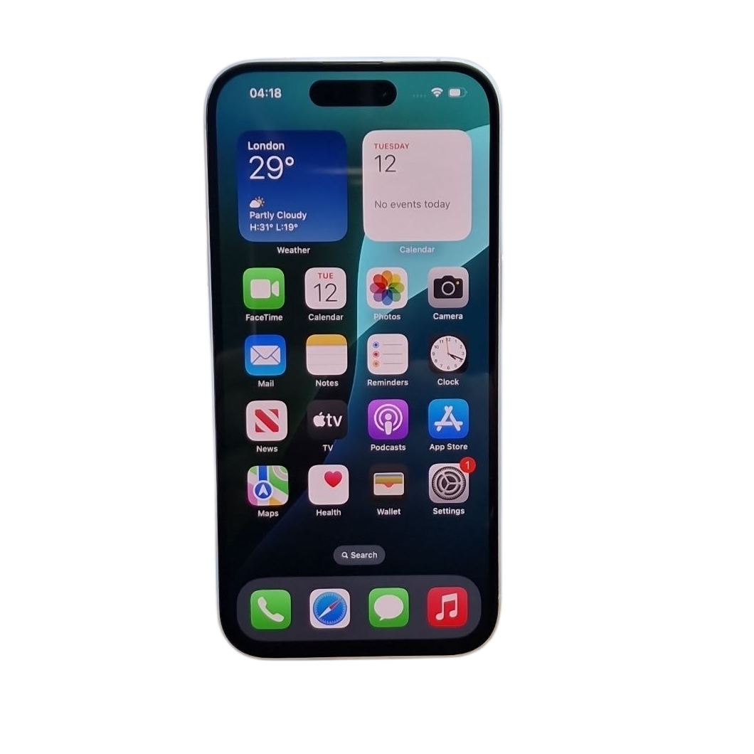 Product photo for Apple iPhone 16 128GB White, Unlocked B
