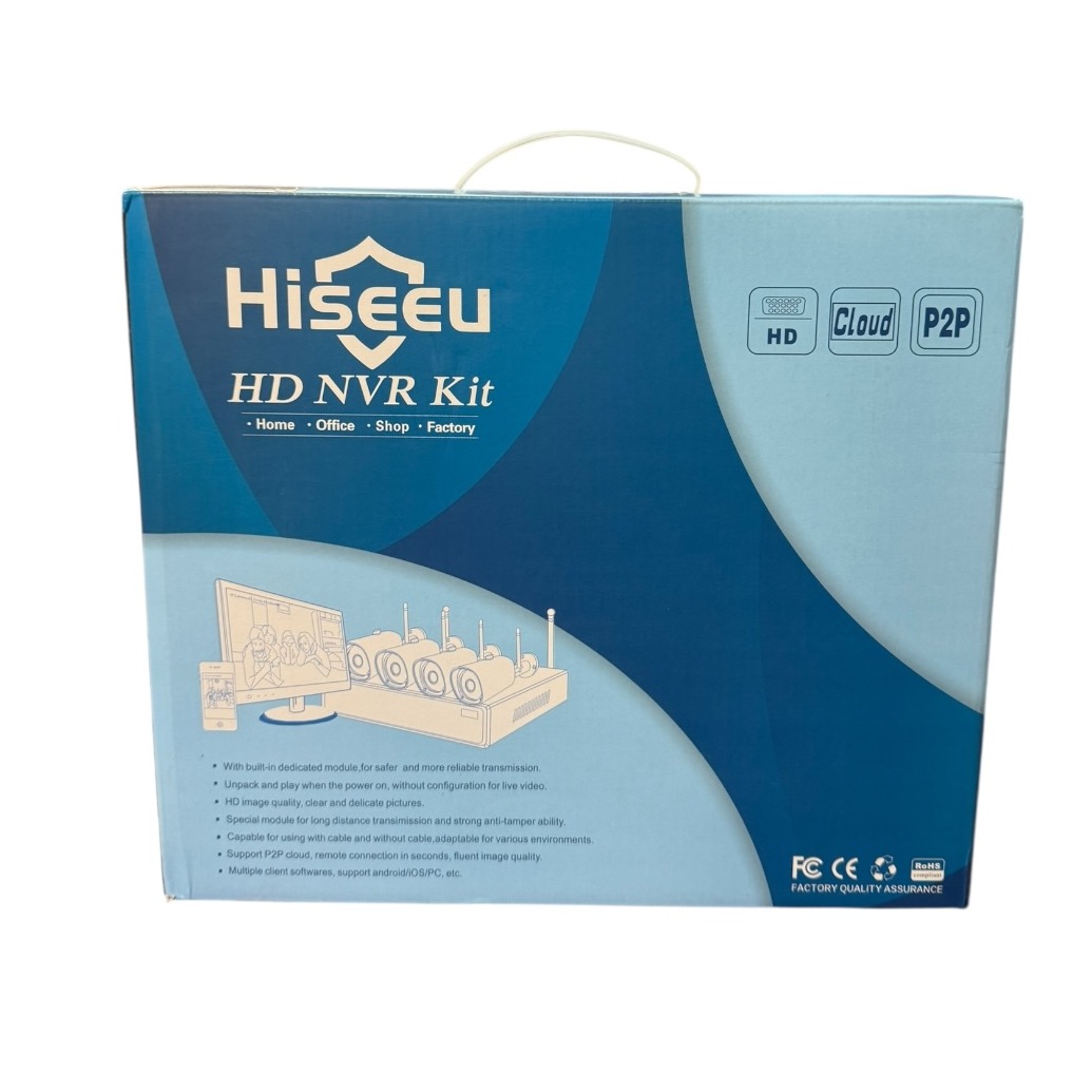 Product photo for Hiseeu Security system