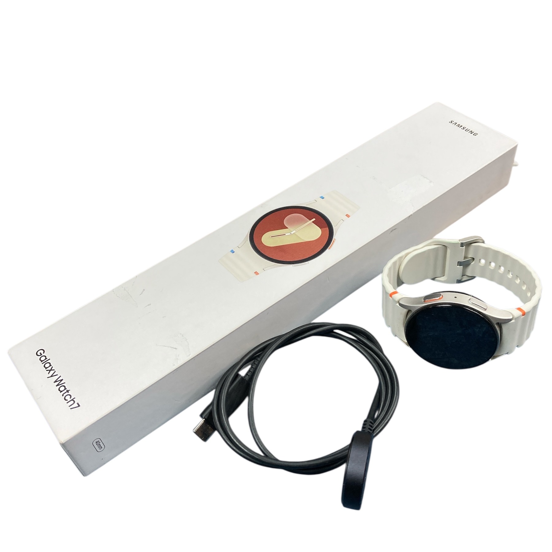 Product photo for Galaxy Watch7 40mm cream BT