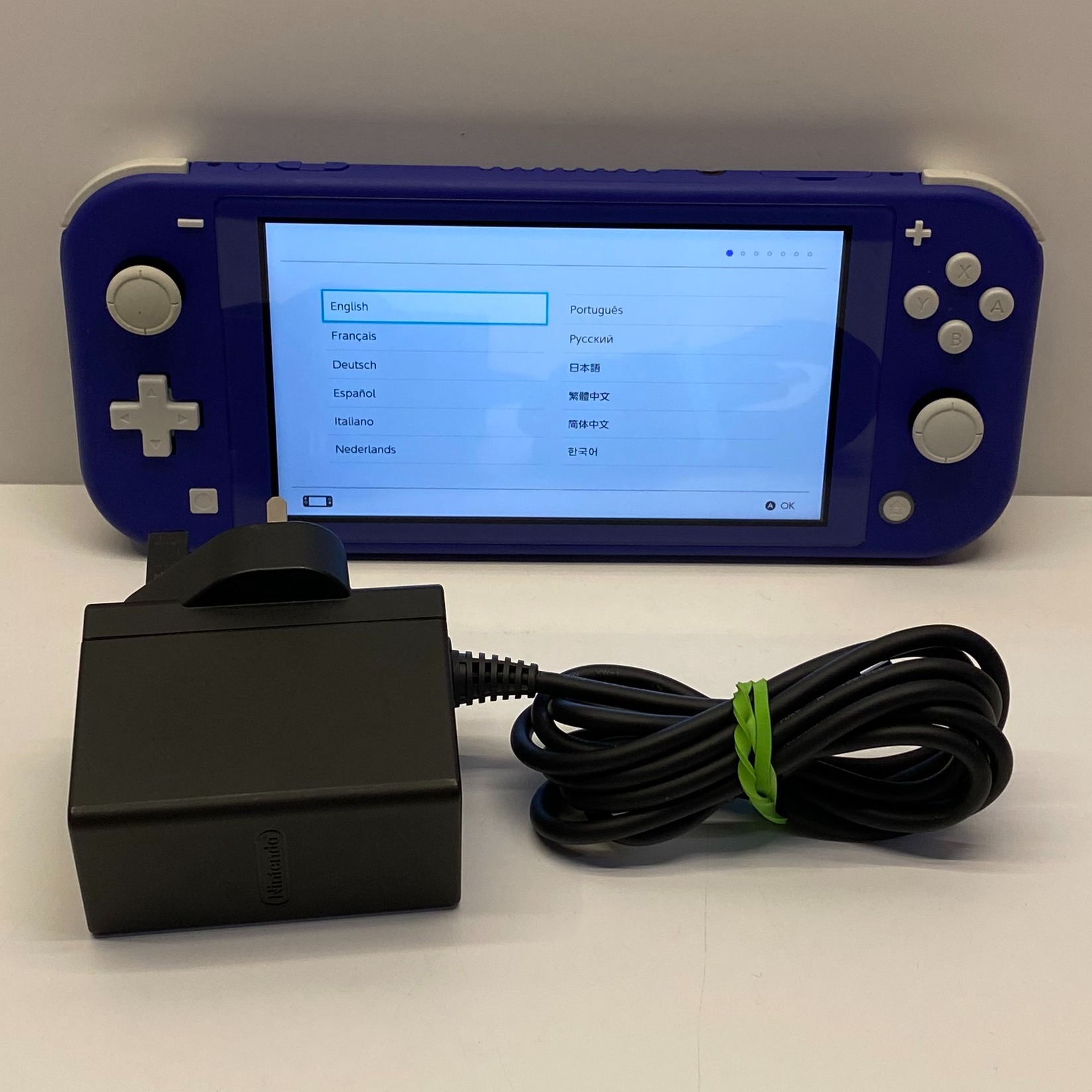 Product photo for Nintendo Switch Lite Handheld Console in Blue