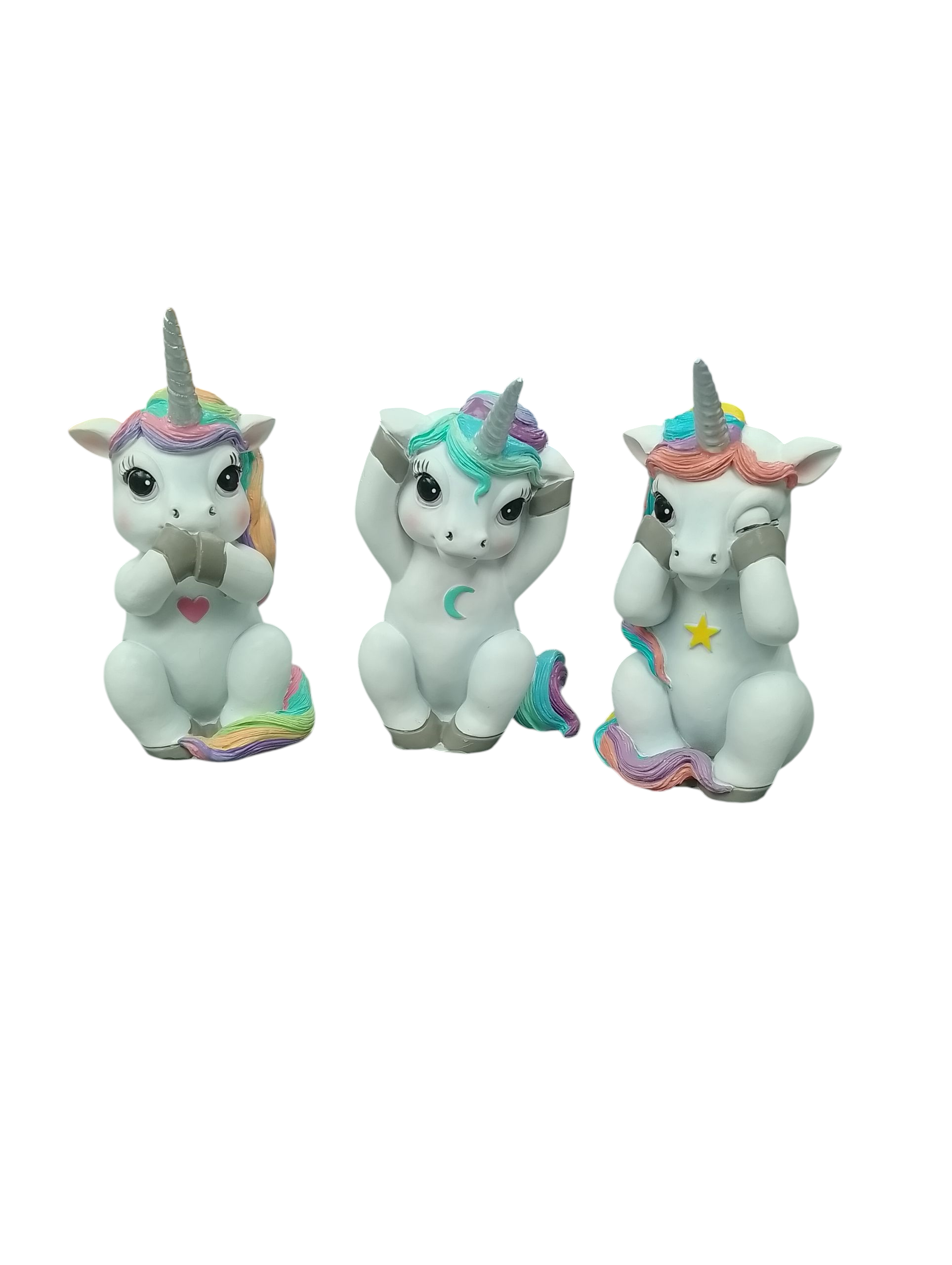 Product photo for Three Wise Cutiecorns 9.5cm