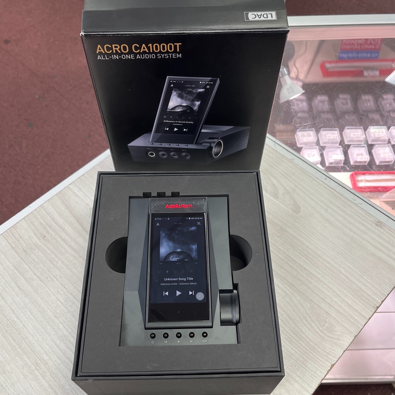 Product photo for Astell & Kern Acro CA1000T All-In-One Audio System