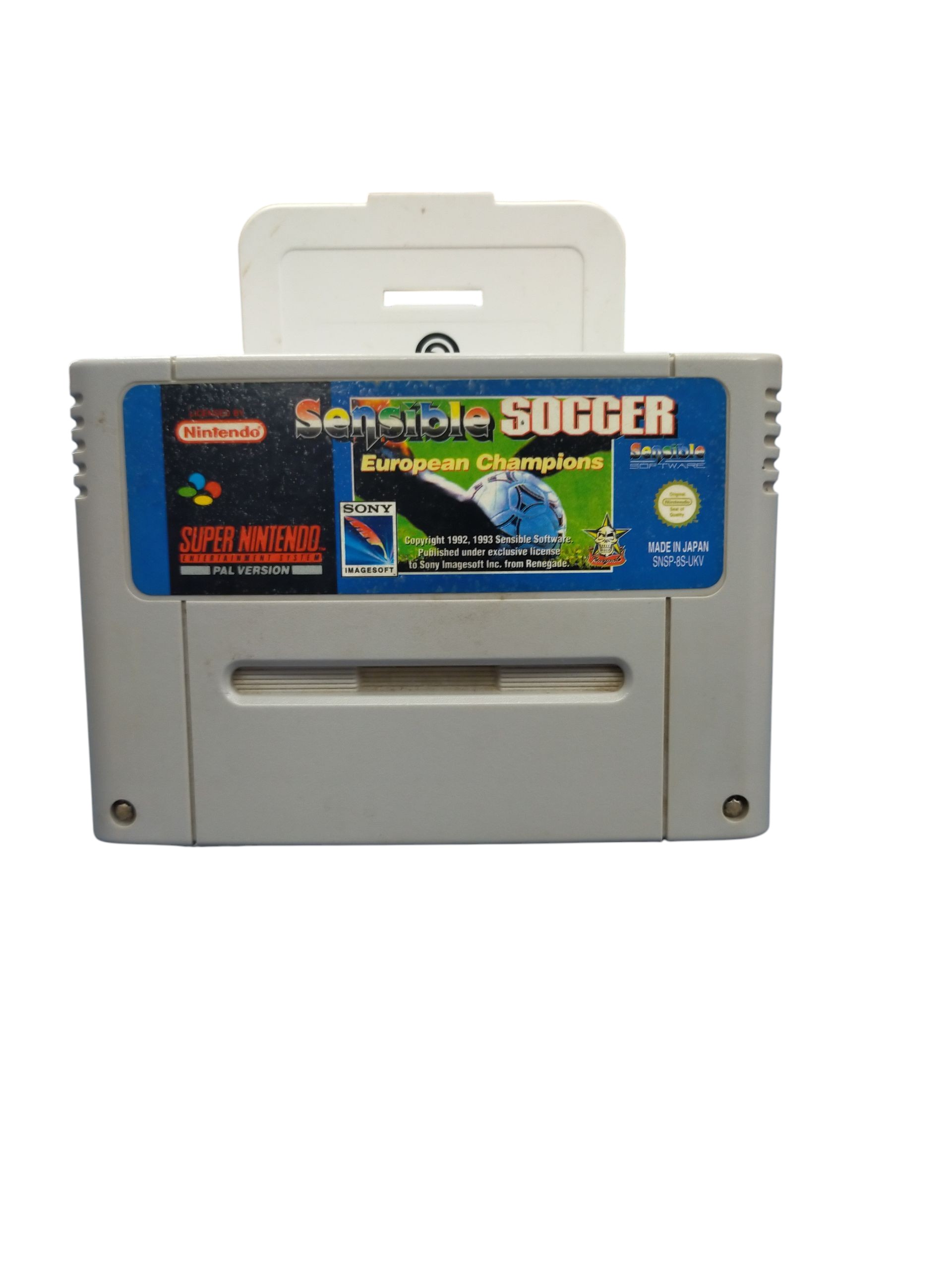 Product photo for Sensible Soccer- European Champions - SNES