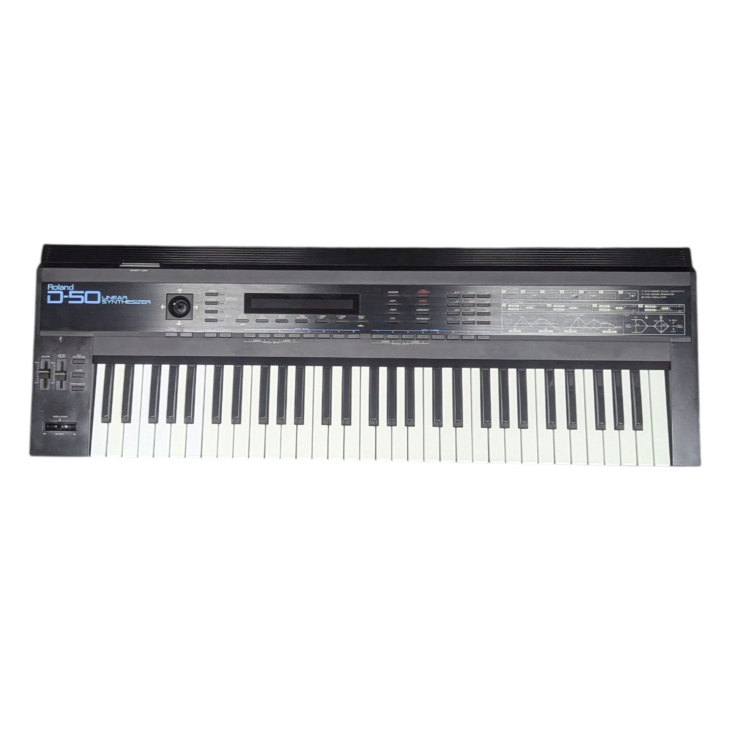 Product photo for Roland D-50 Linear Synth Keyboard