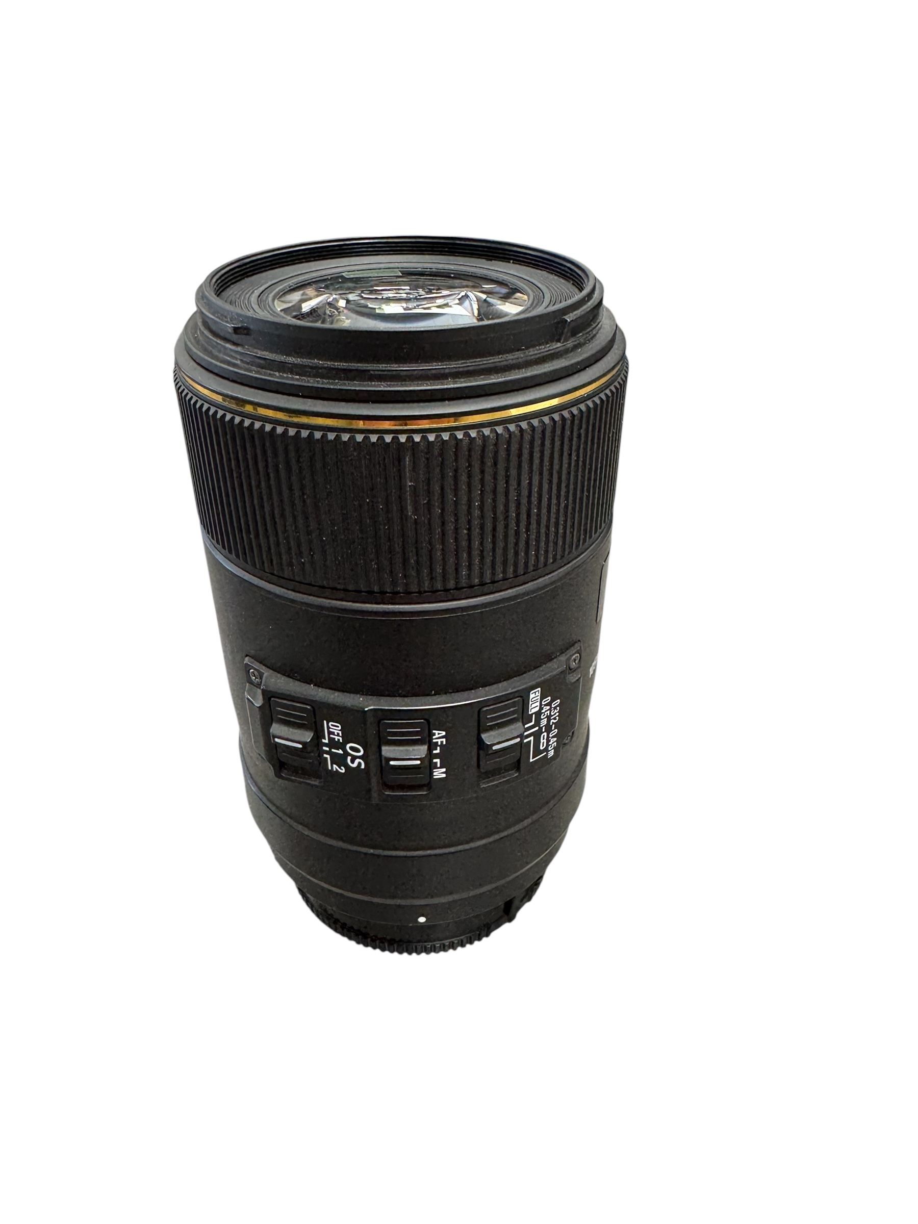 Product photo for Sigma 105mm f/2.8 EX DG Macro OS HSM - Canon EF Fit