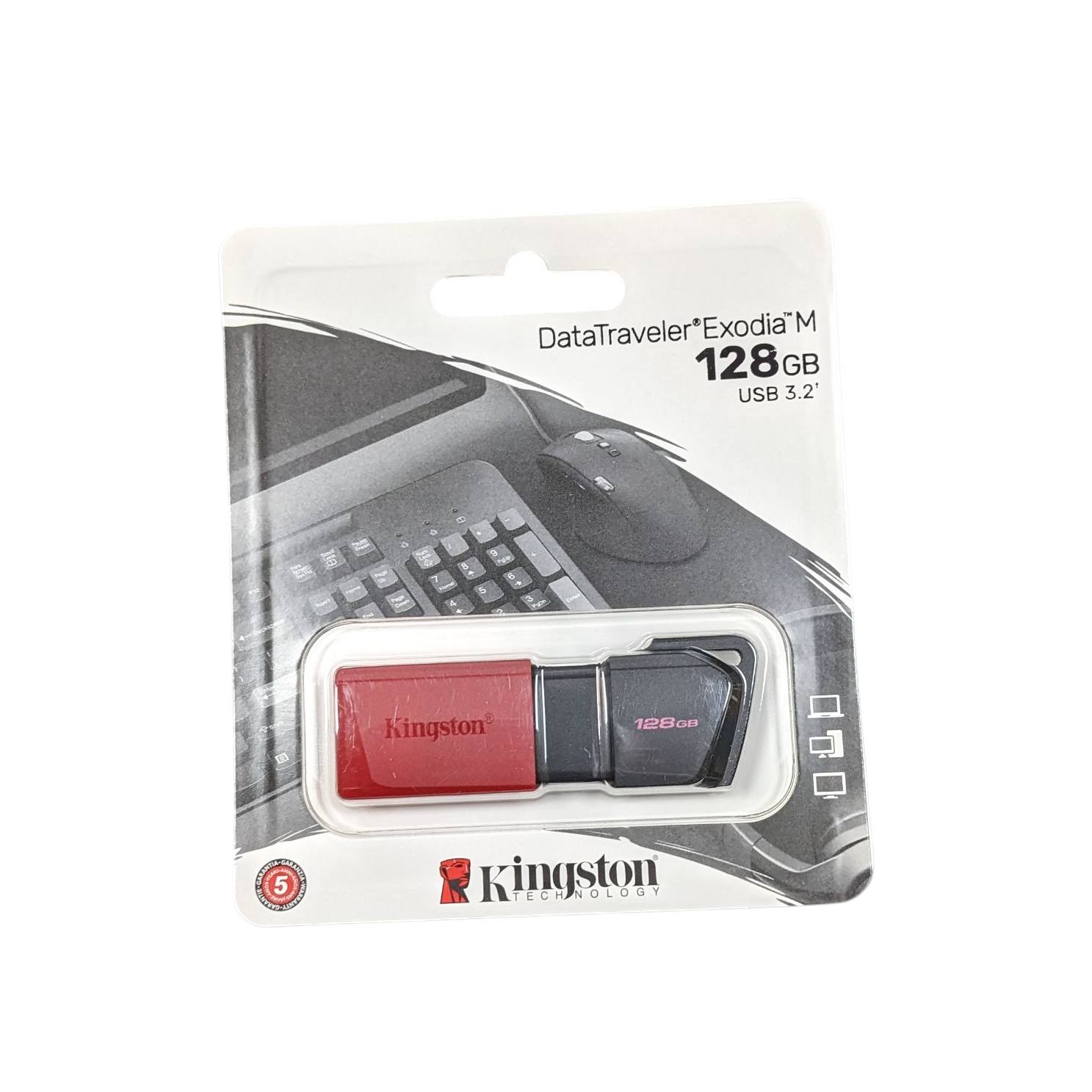 Product photo for Kingston  Flash drive 128gb