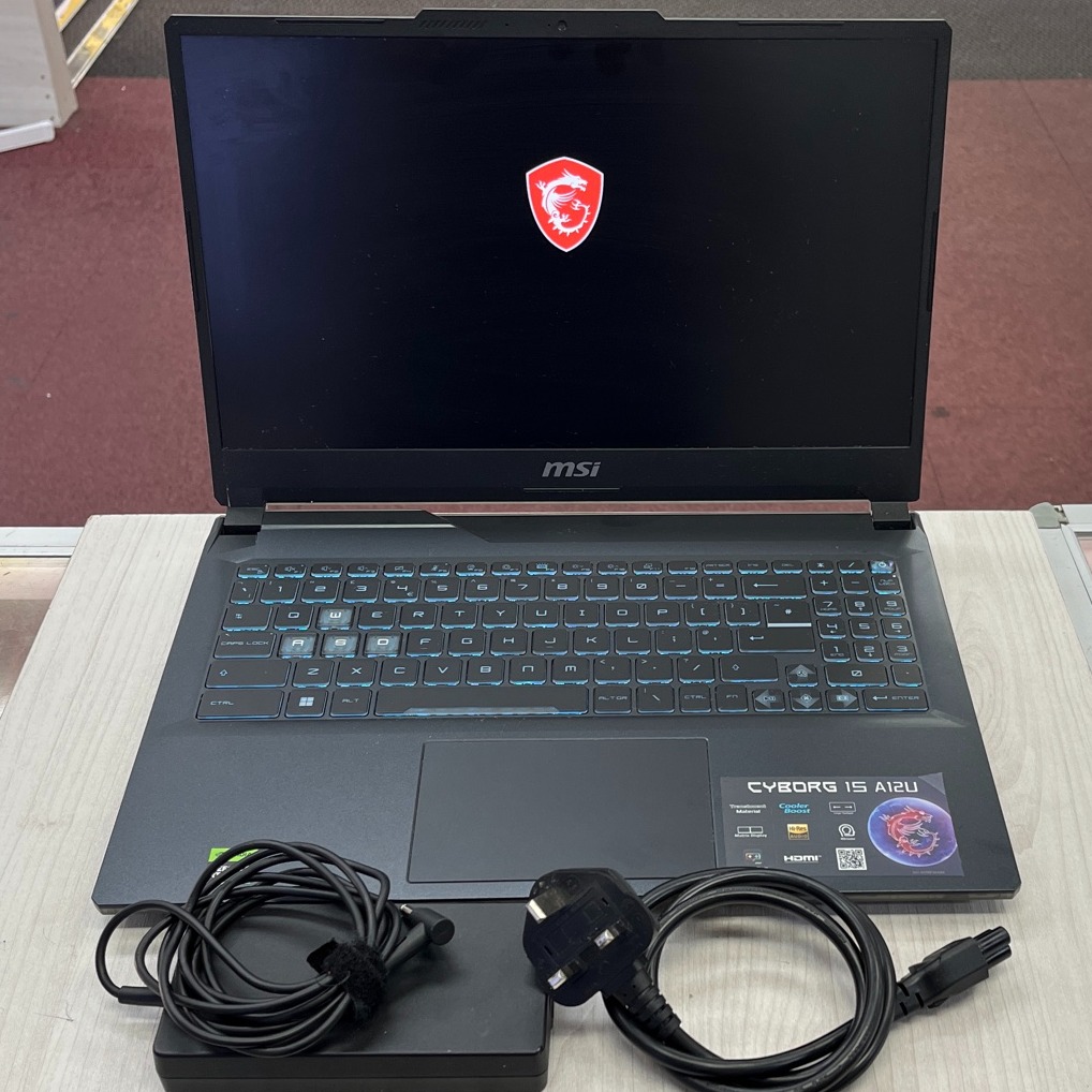 Product photo for MSI Cyborg 15 A12U Gaming Laptop