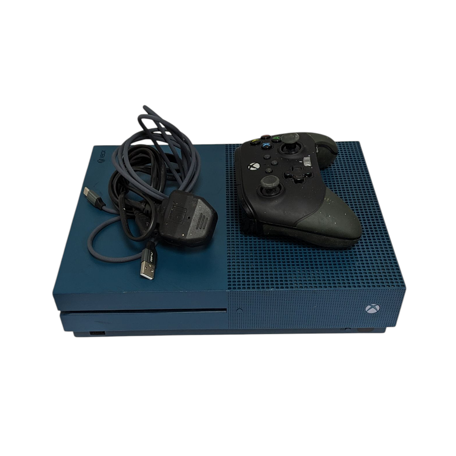 Product photo for Microsoft Xbox One S 500gb teal