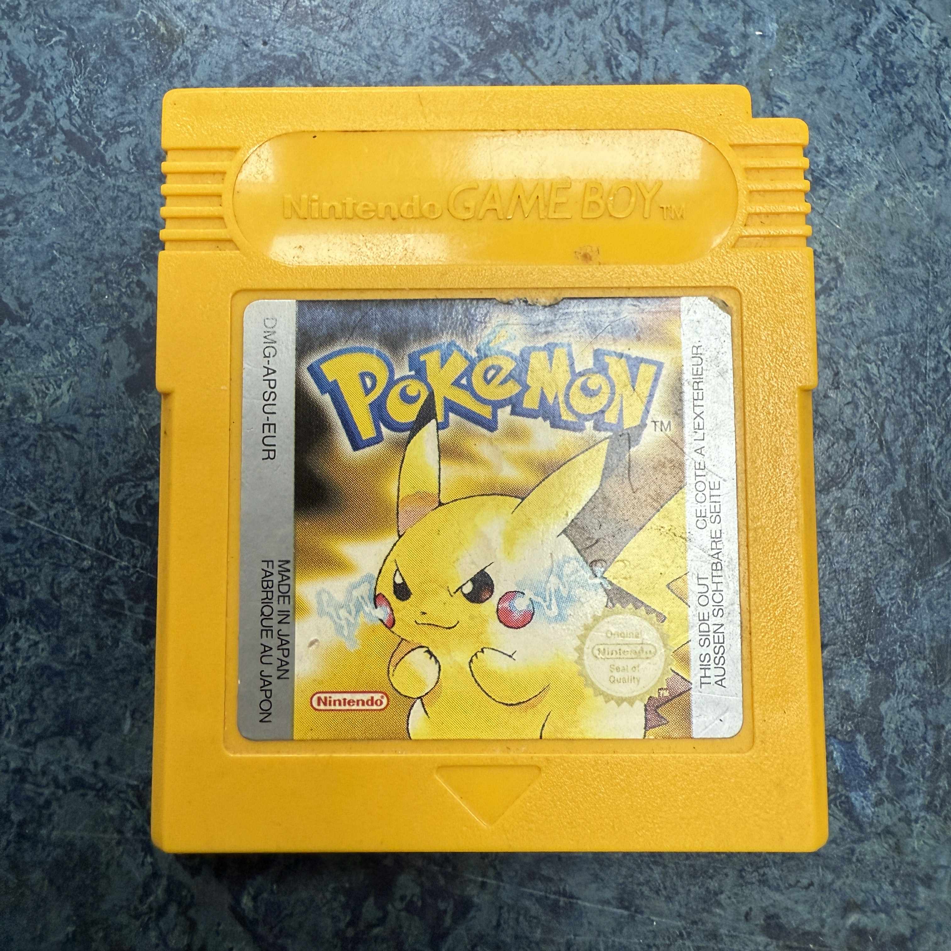Product photo for Nintendo Pokemon Yellow - Gameboy Game