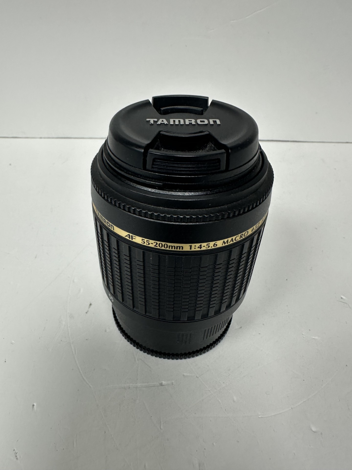 Product photo for tamron 55-200mm lens unboxed