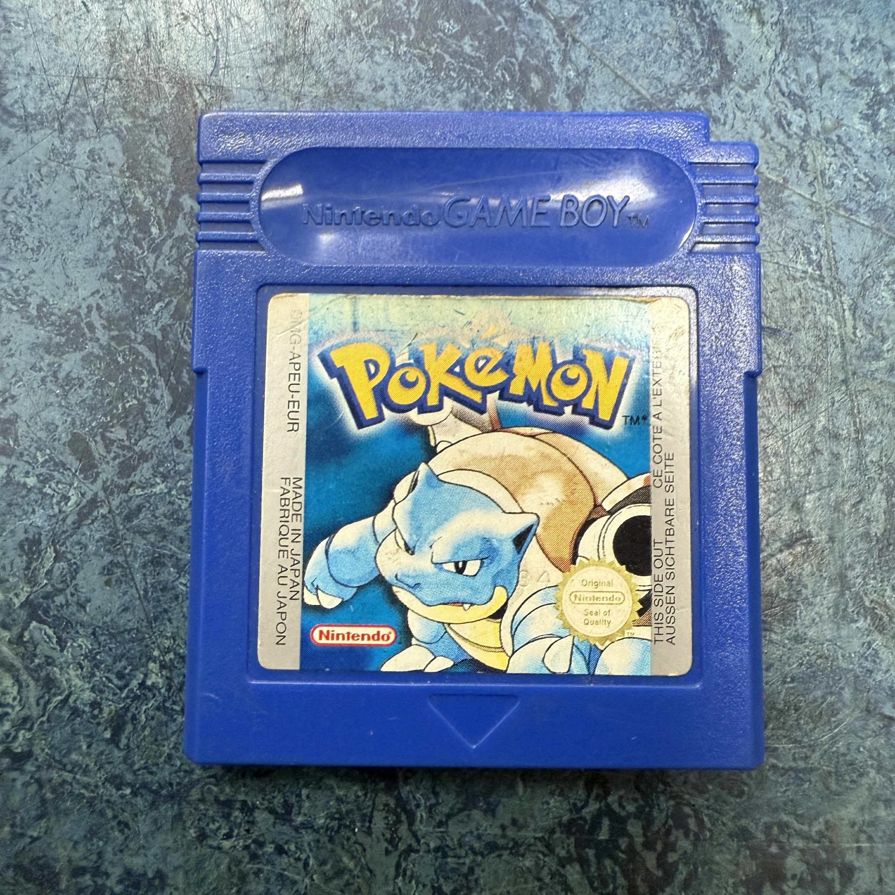 Product photo for Nintendo Pokemon Blue - Gameboy Game